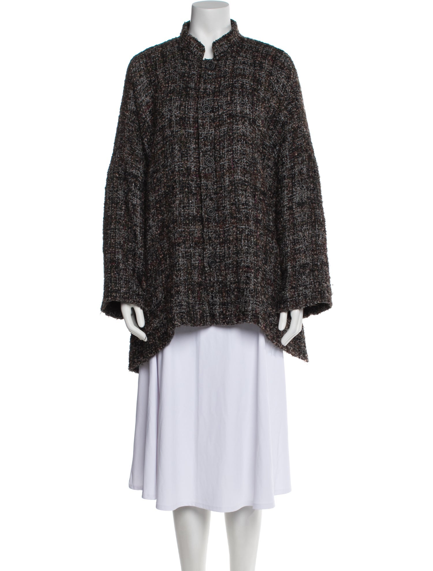 Eskandar Tweed Pattern Jacket