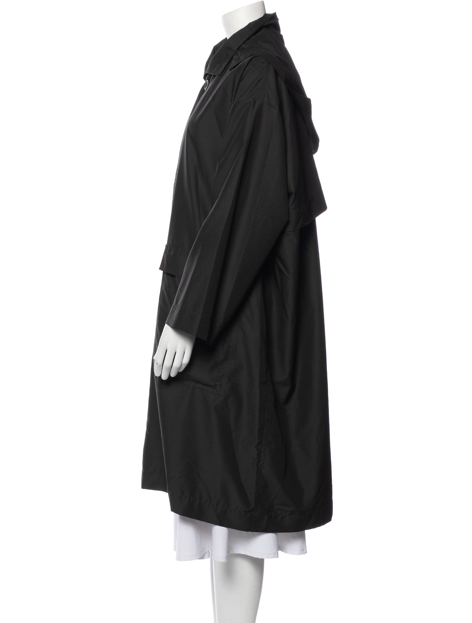 Eskandar Wool Trench Coat