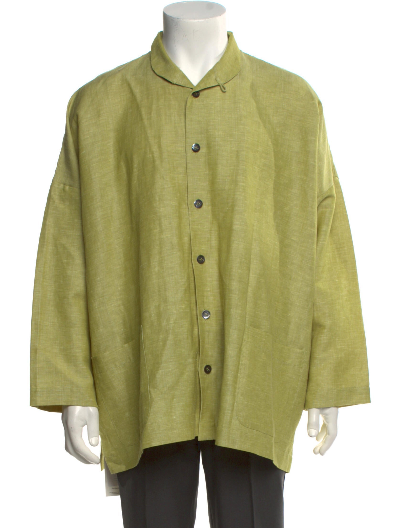 Eskandar Linen Long Sleeve Shirt