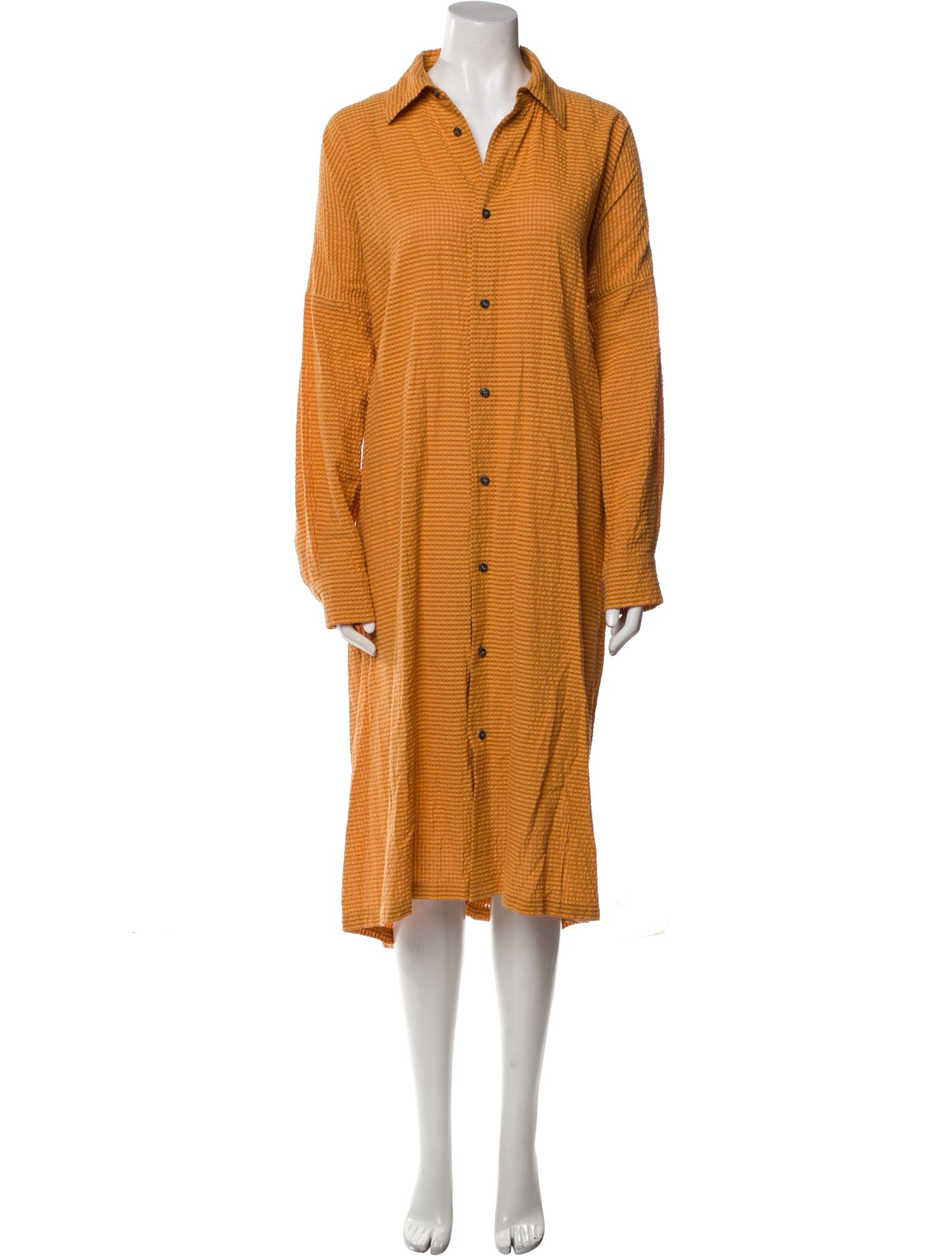Eskandar Wool Long Dress