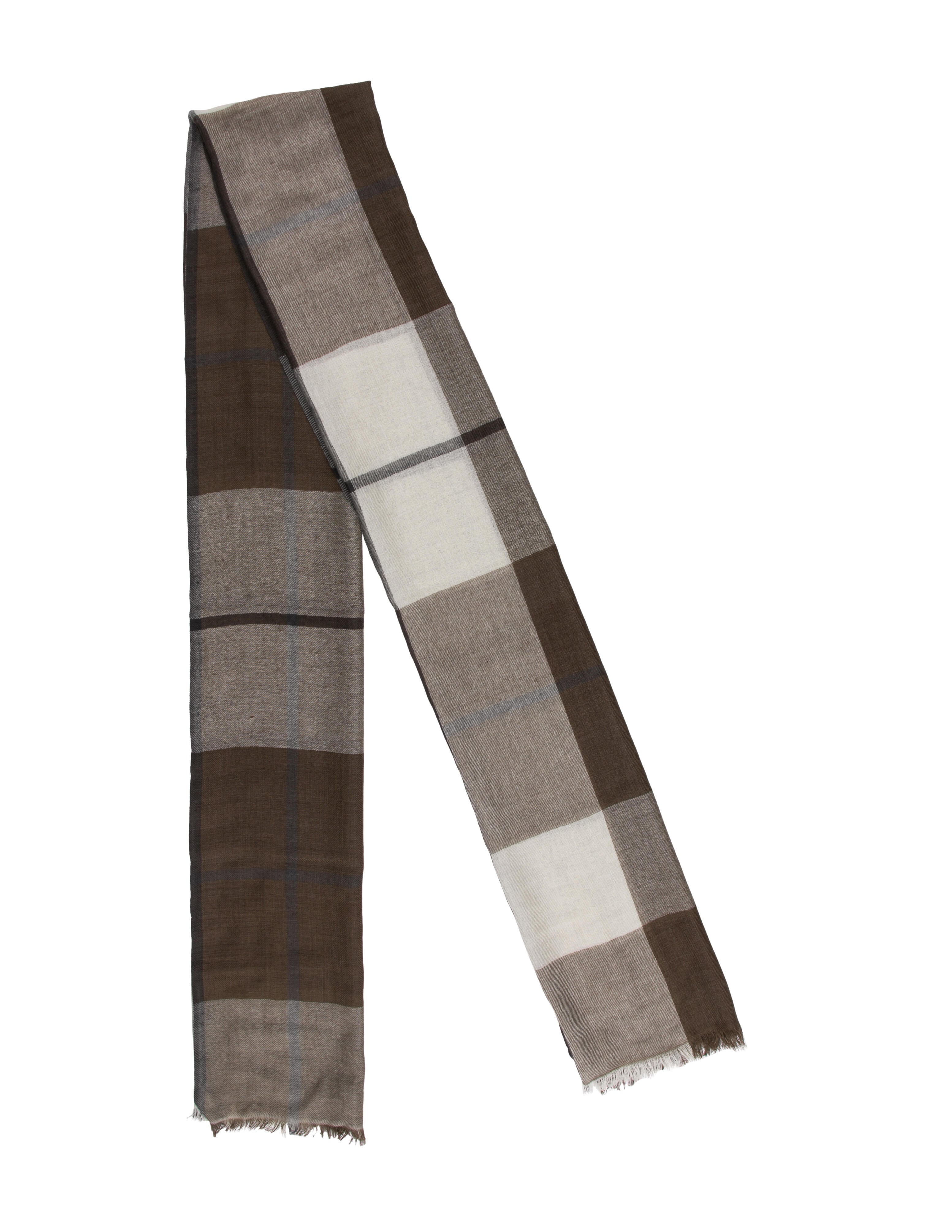 Eskandar Cashmere Striped Scarf