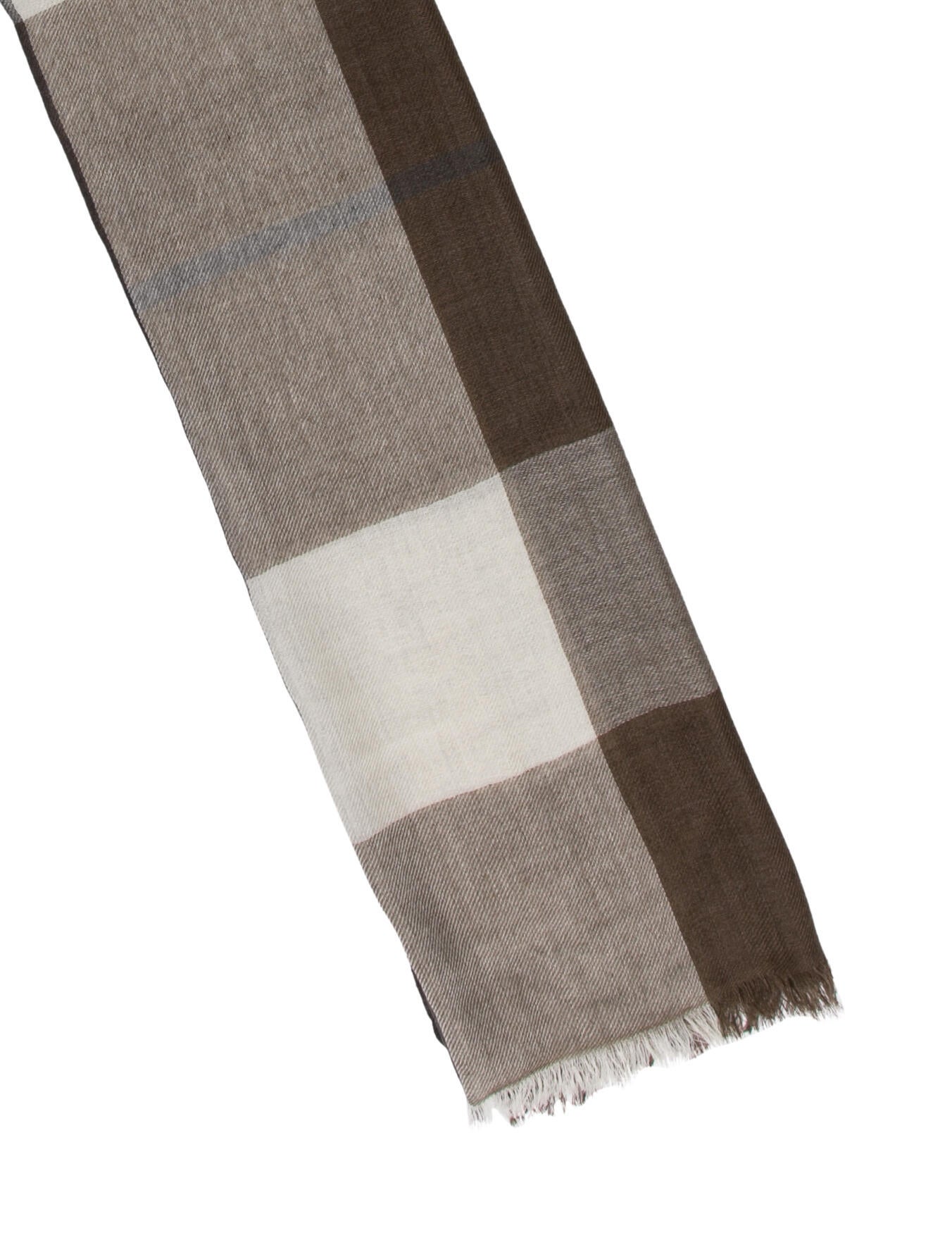 Eskandar Cashmere Striped Scarf