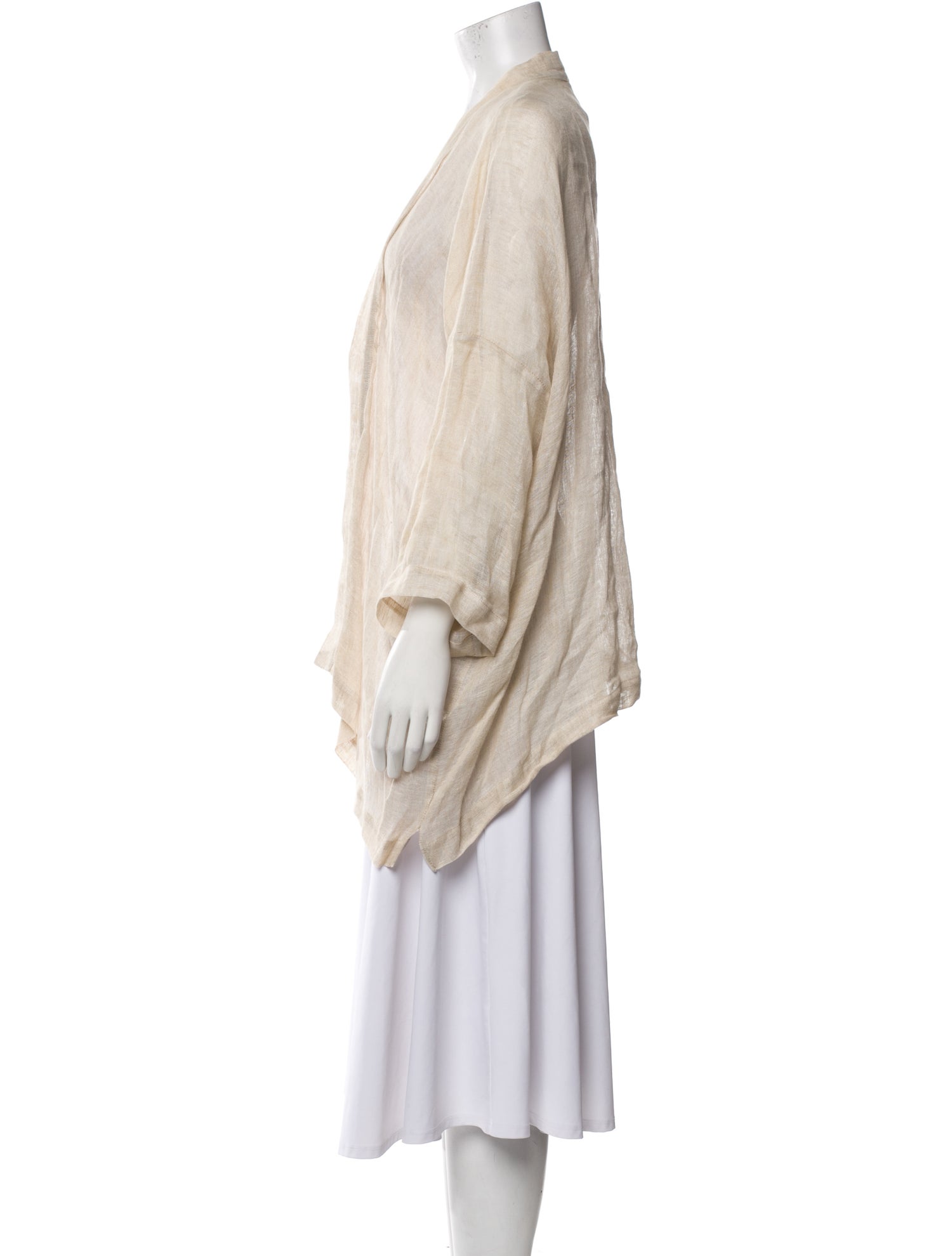 Eskandar Linen Striped Jacket