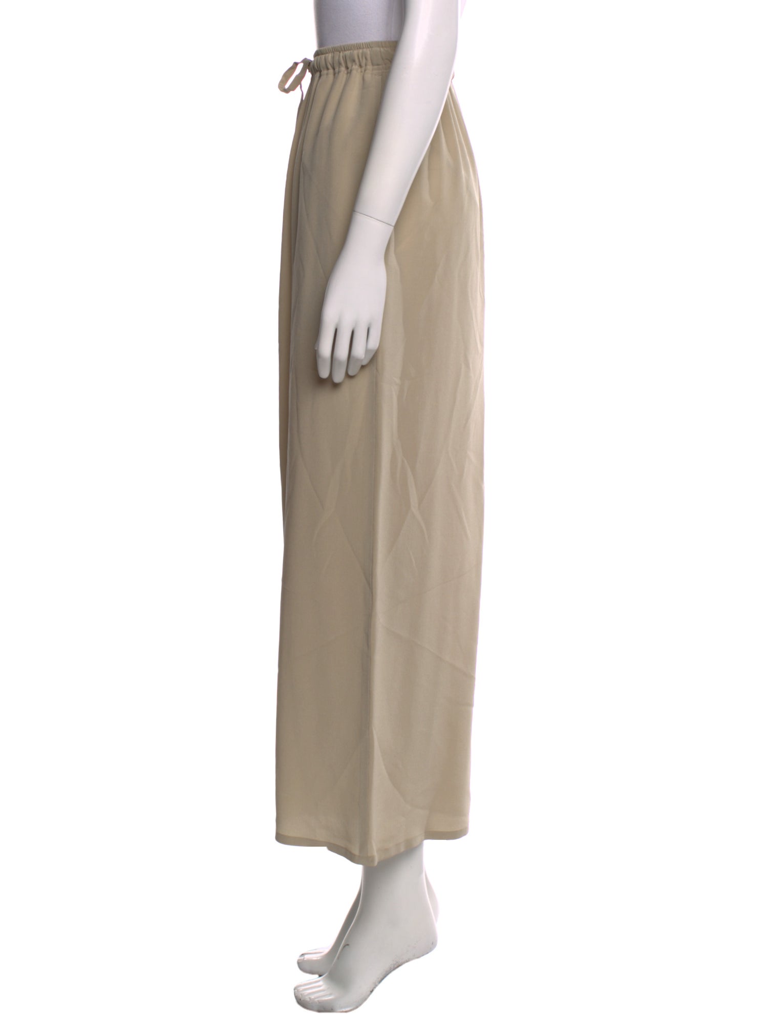 Eskandar Silk Wide Leg Pants