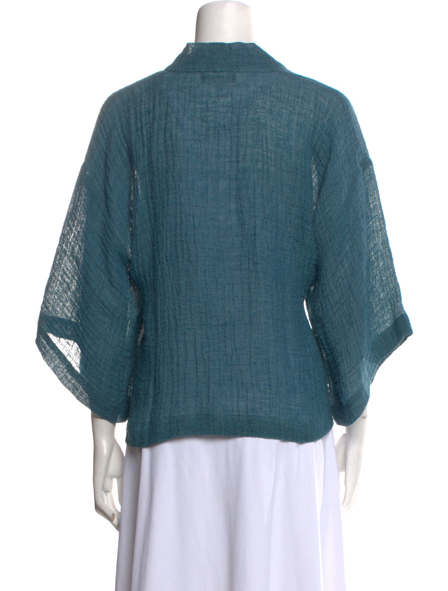 Eskandar Linen V-Neck Blouse w/ Tags