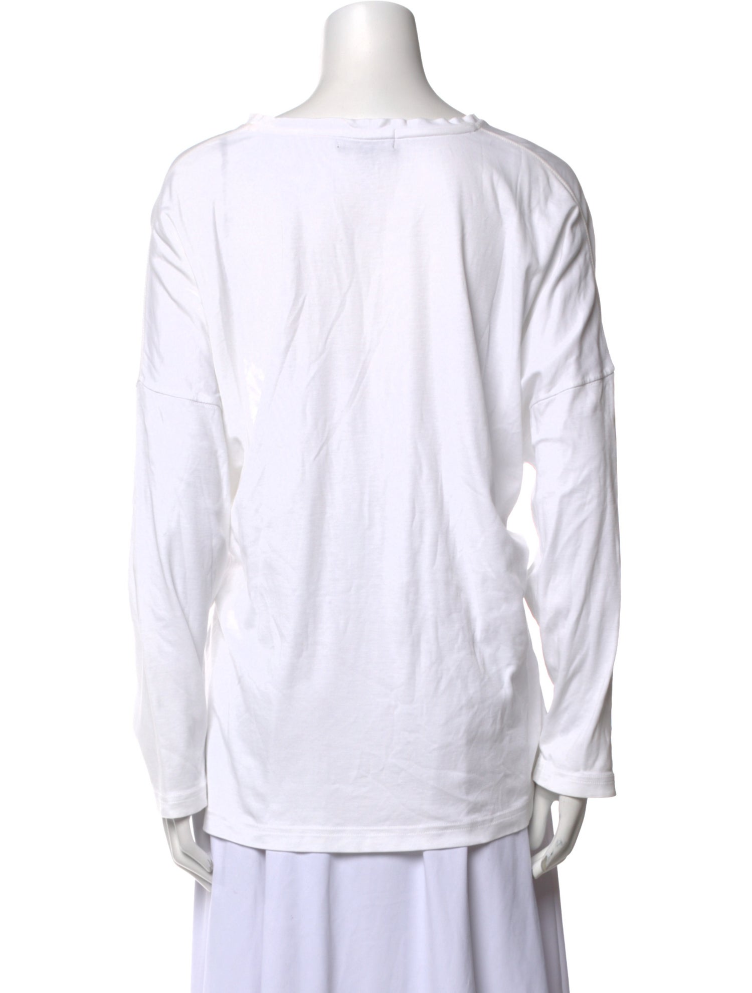 Eskandar Crew Neck Long Sleeve Sweatshirt