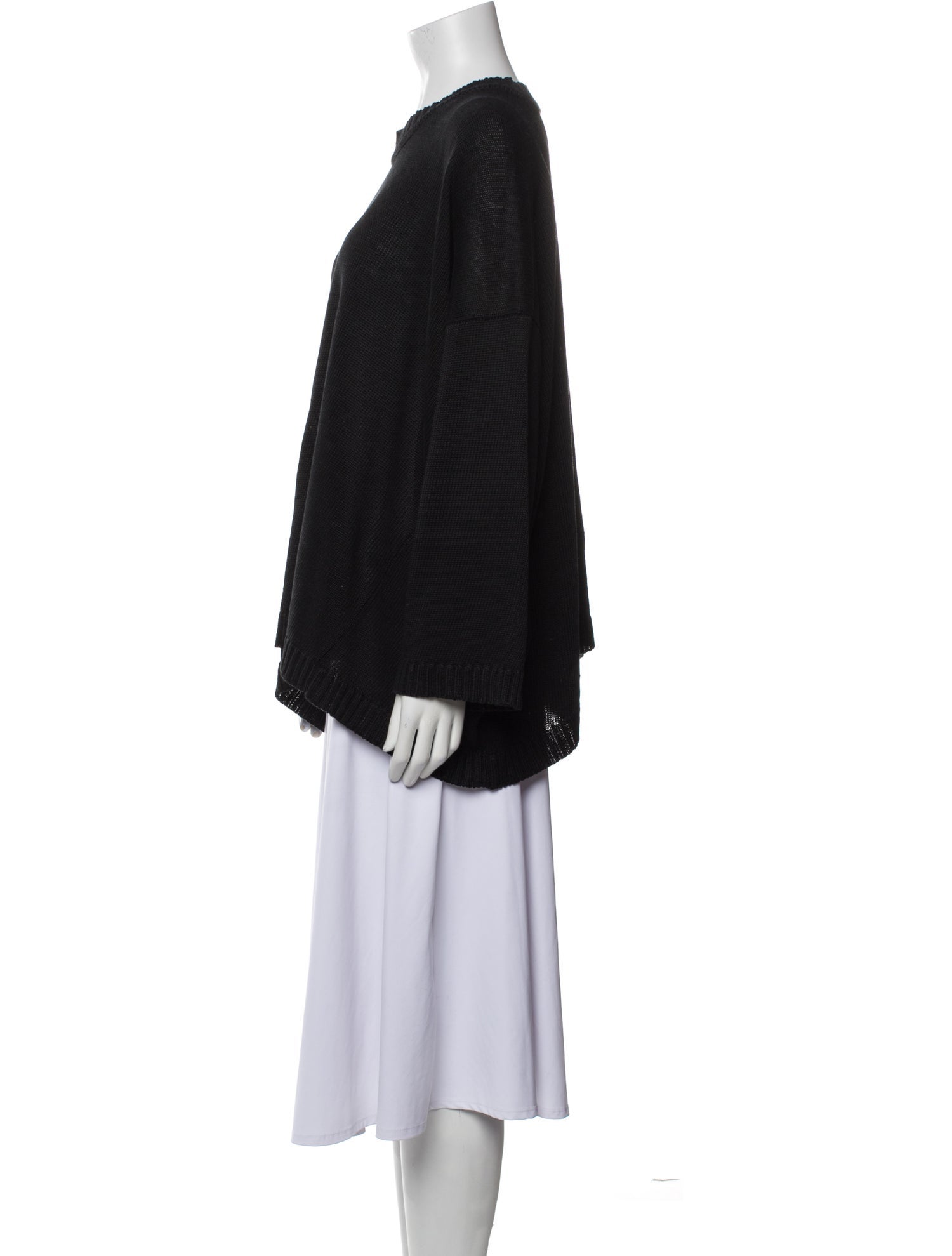 Eskandar Linen Crew Neck Sweater