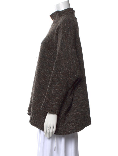 Eskandar Merino Wool Mock Neck Sweater