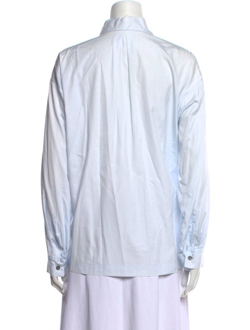 Eskandar Long Sleeve Button-Up Top