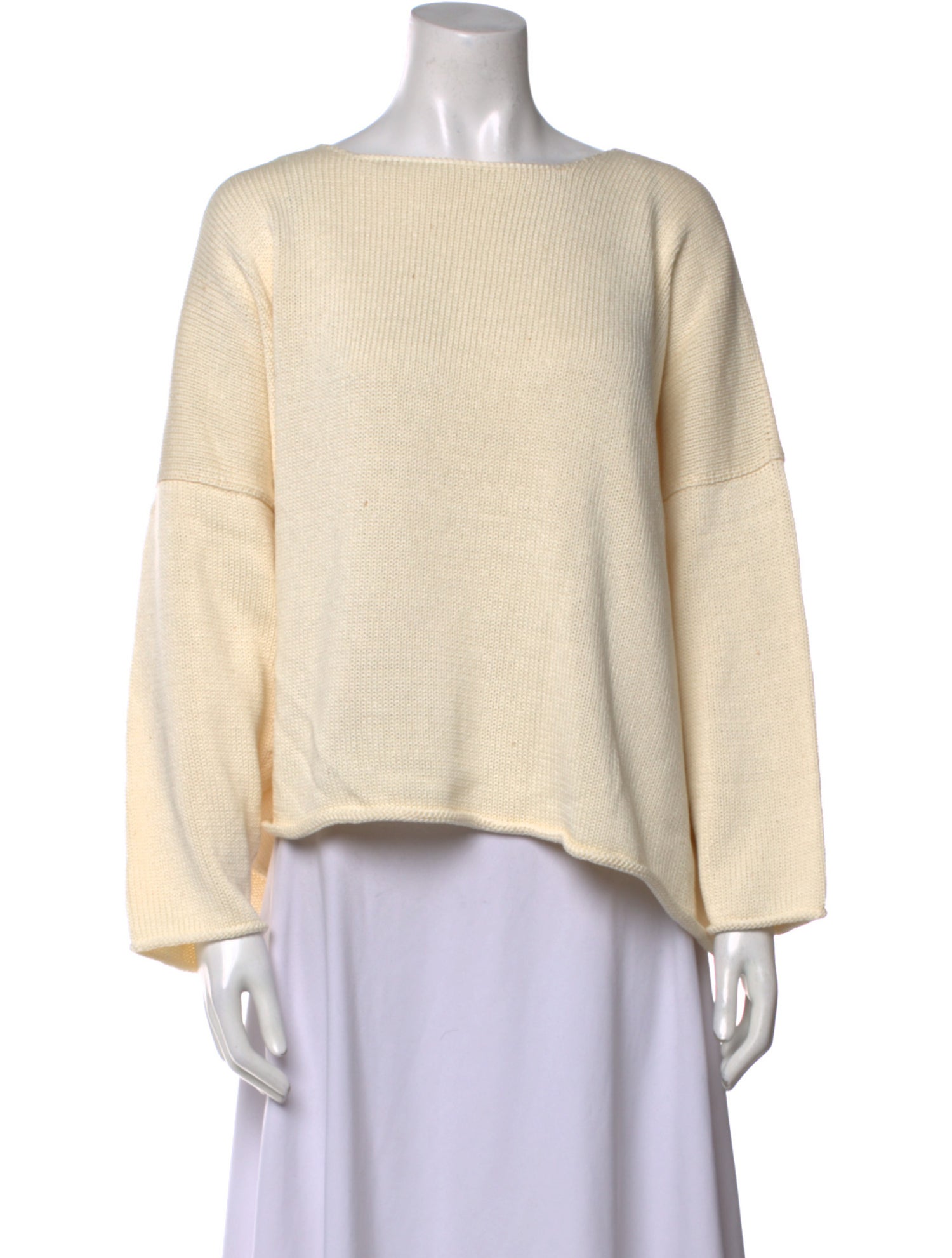 Eskandar Bateau Neckline Sweater
