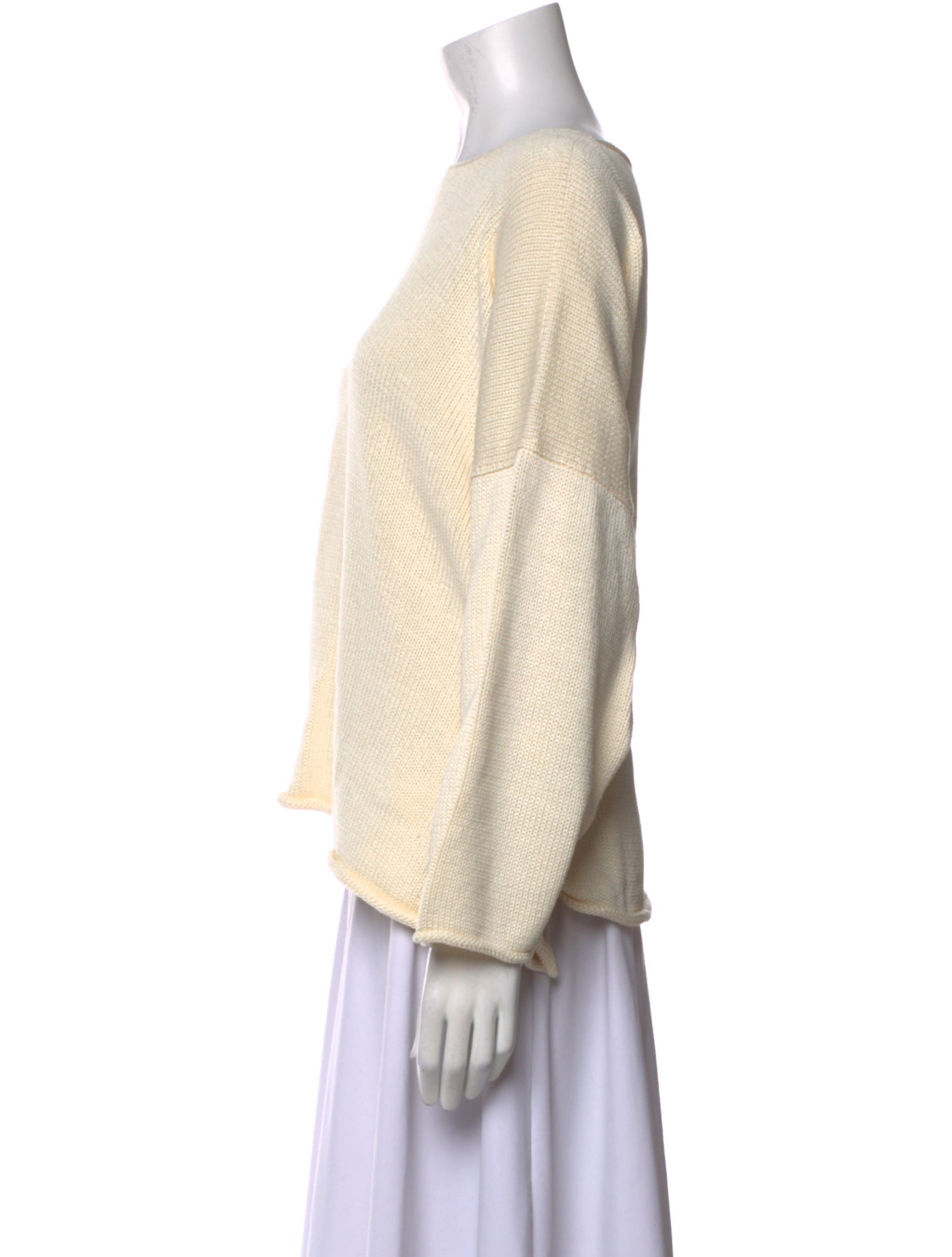 Eskandar Bateau Neckline Sweater