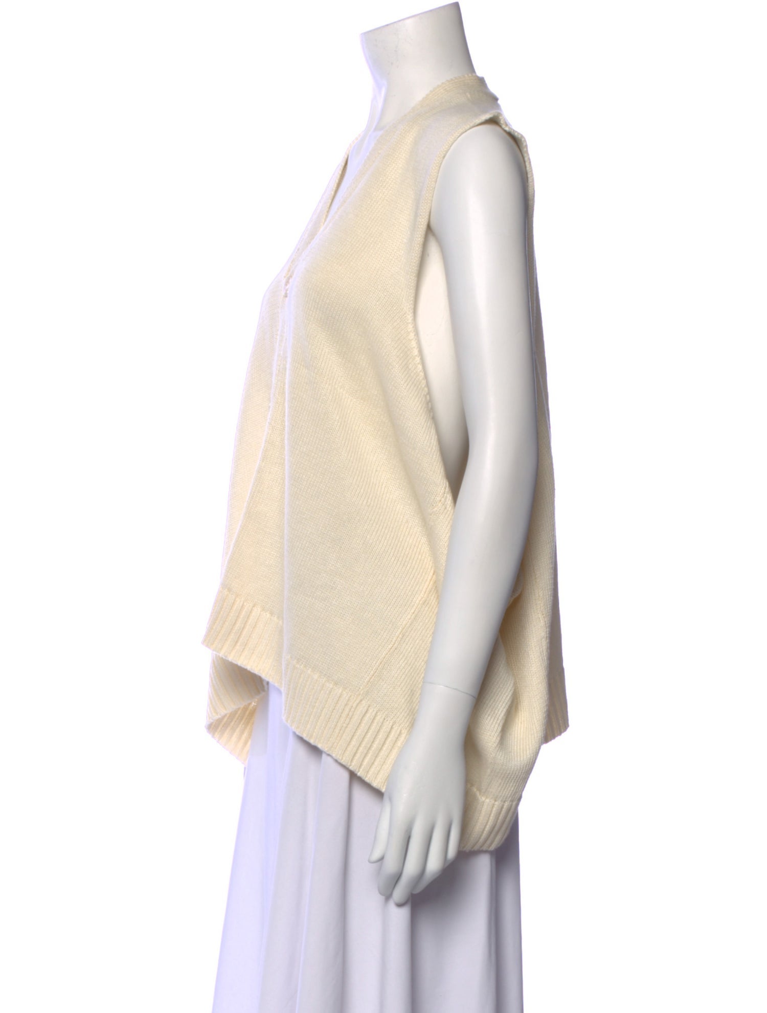 Eskandar Linen V-Neck Sweater