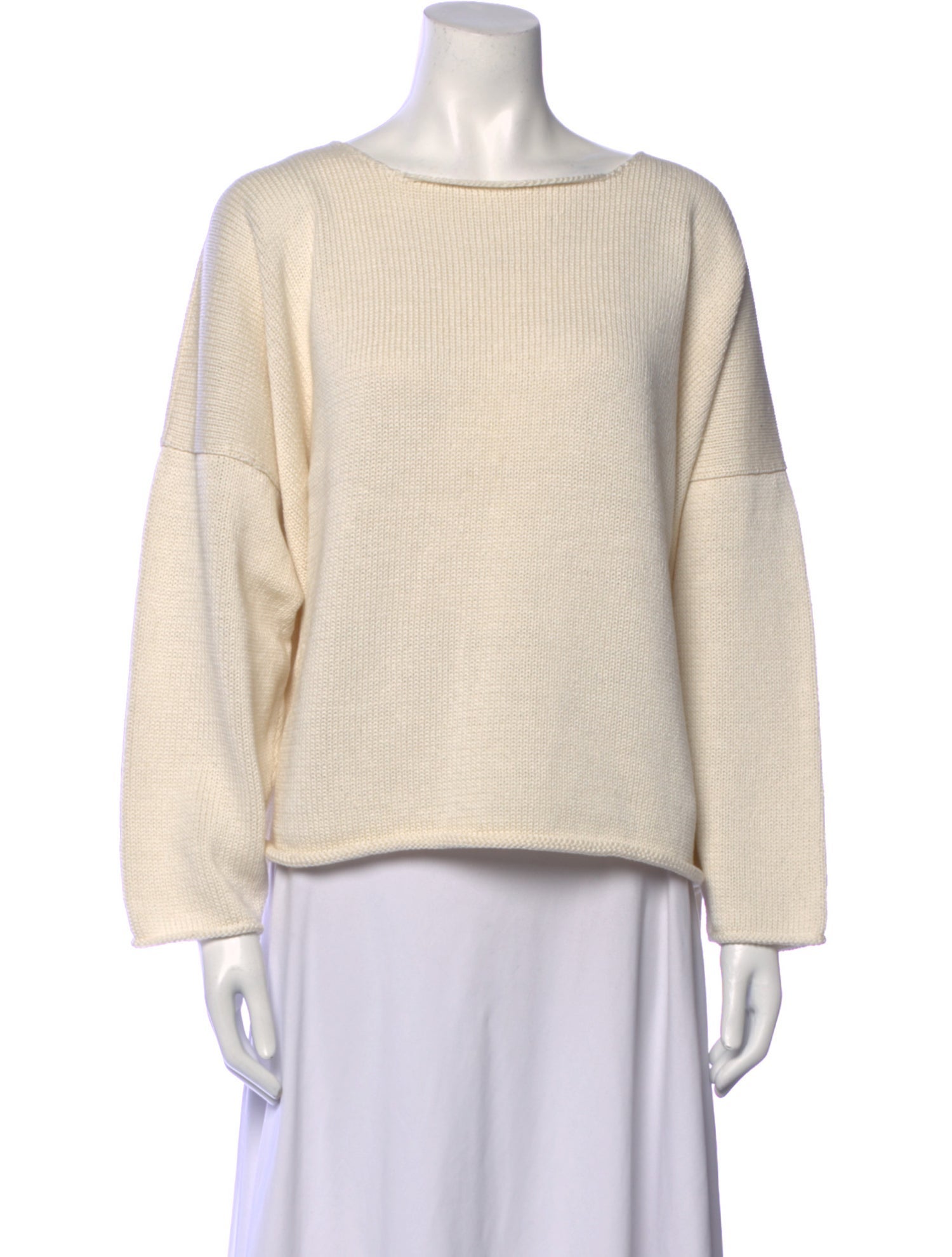 Eskandar Bateau Neckline Sweater