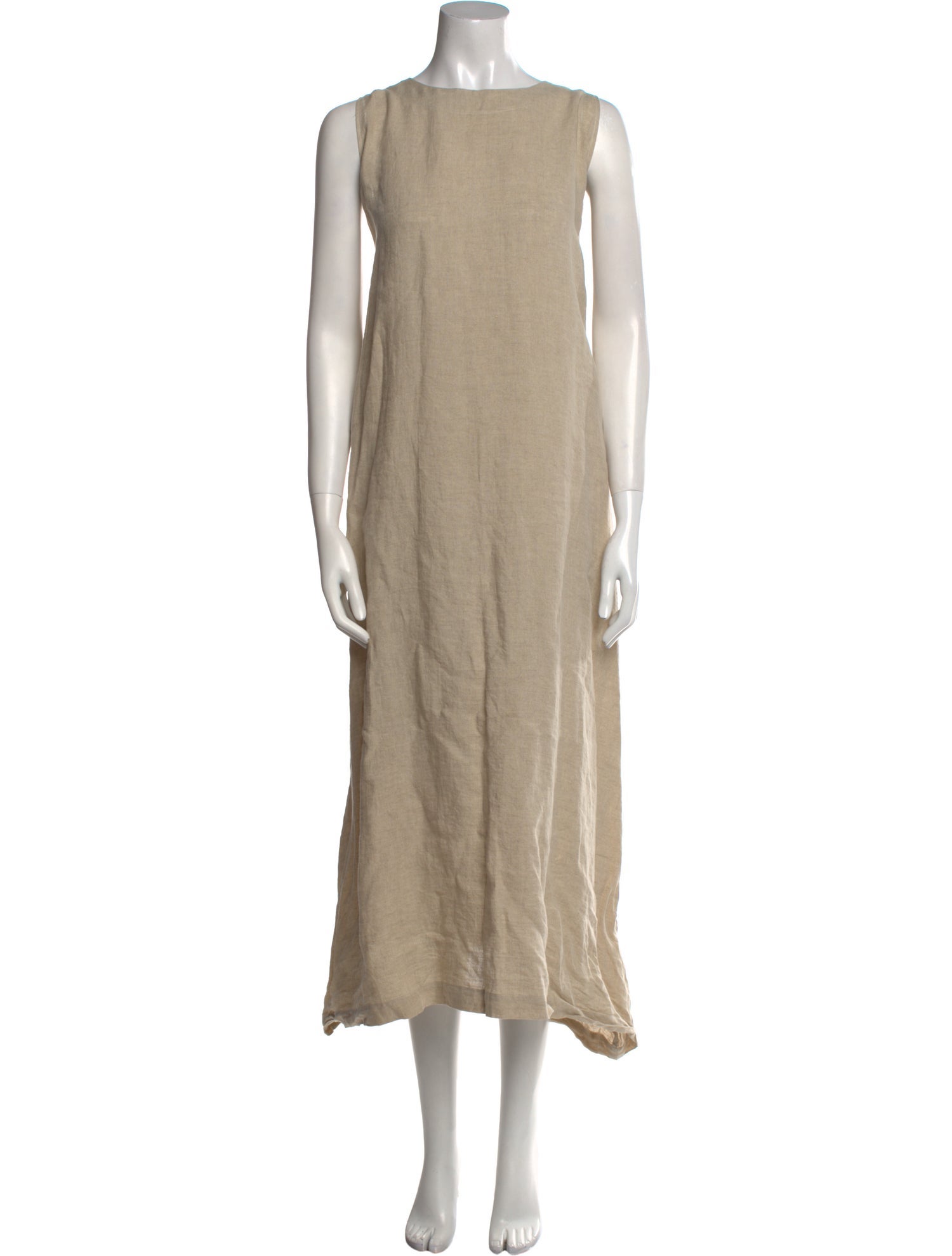 Eskandar Linen Long Dress