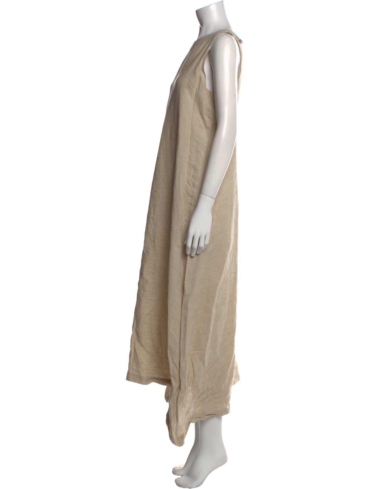 Eskandar Linen Long Dress