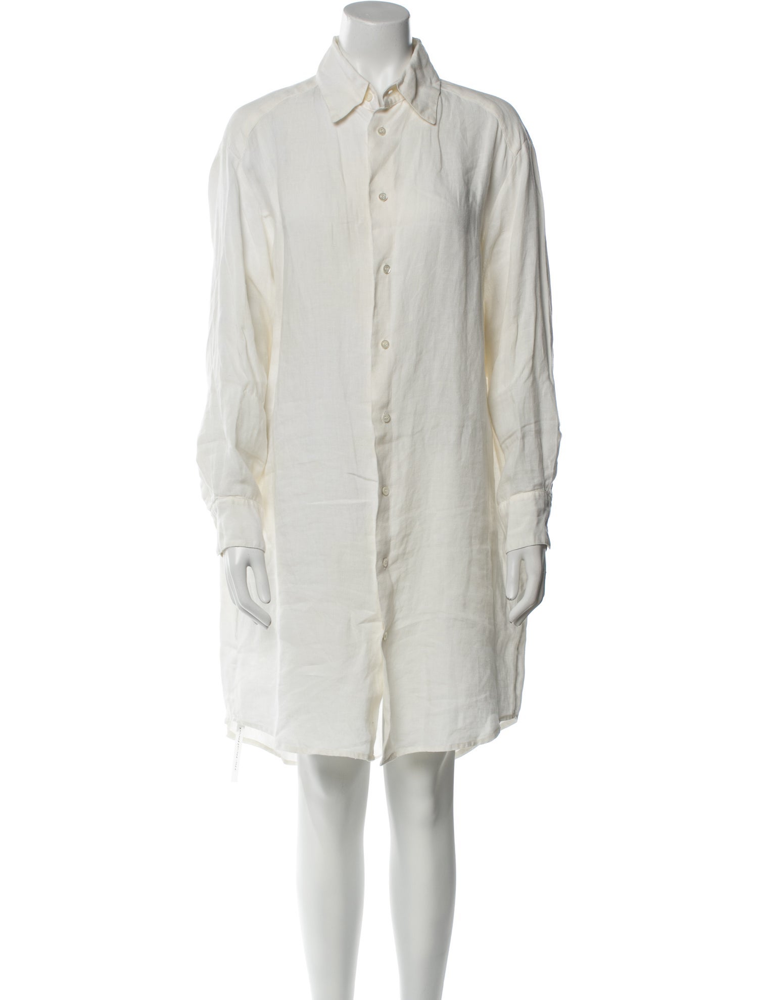 Eskandar Linen Knee-Length Dress