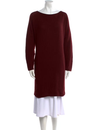 Eskandar Cashmere Bateau Neckline Tunic
