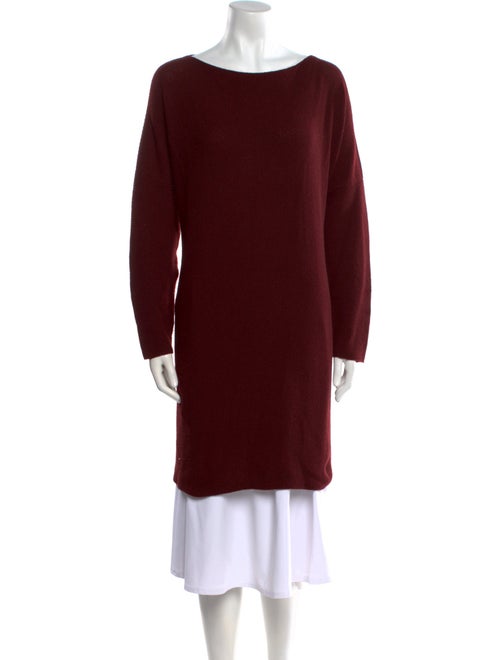 Eskandar Cashmere Bateau Neckline Tunic