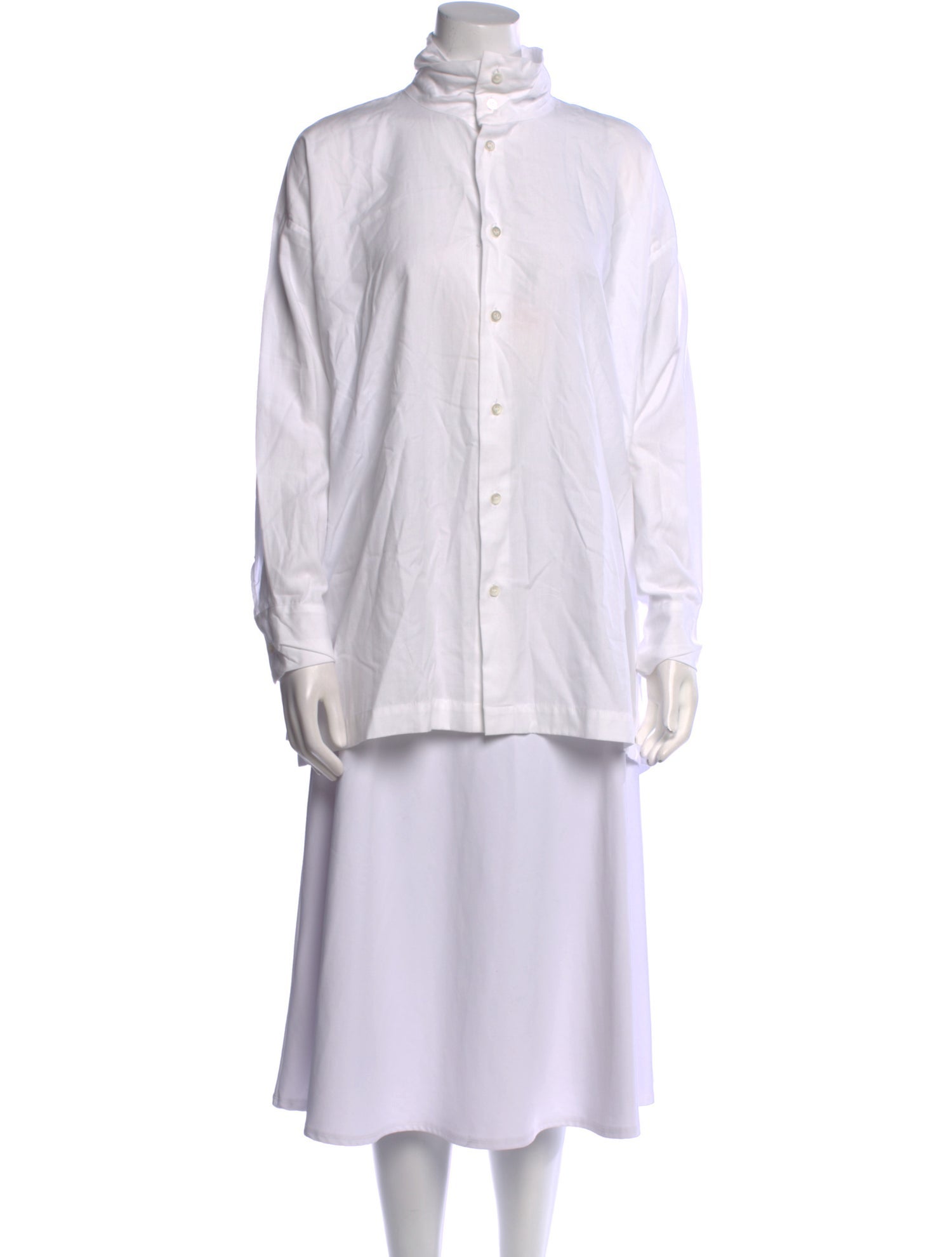 Eskandar Mock Neck Long Sleeve Tunic w/ Tags