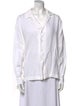 Eskandar Long Sleeve Button-Up Top