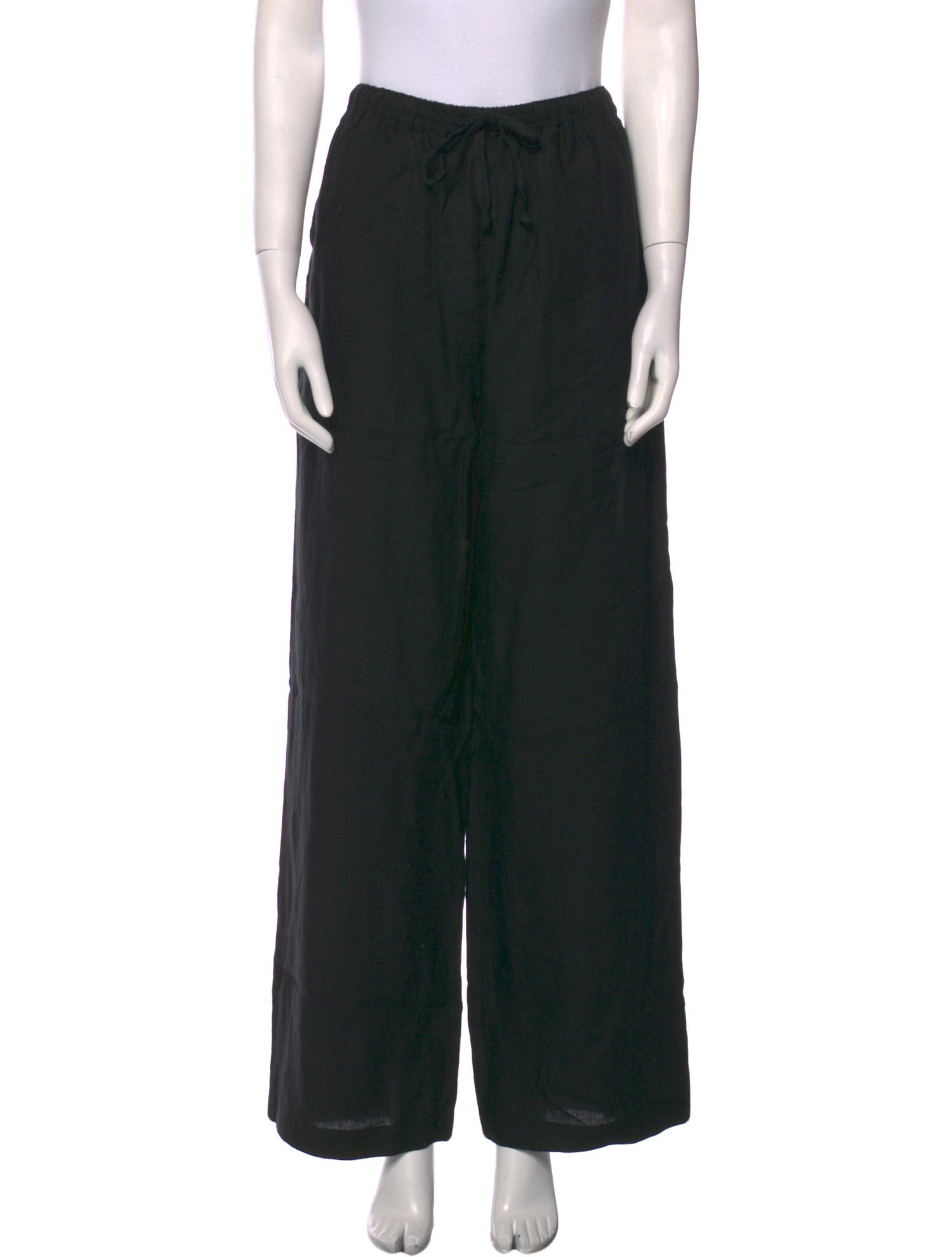Eskandar Linen Wide Leg Pants