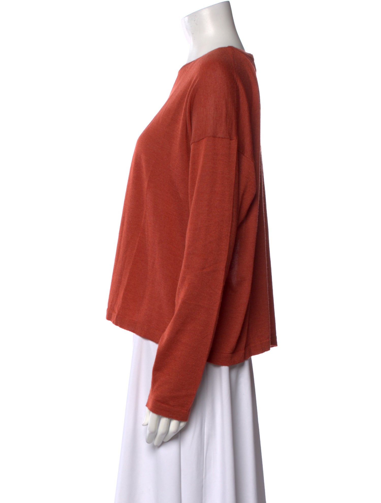 Eskandar Cashmere Bateau Neckline Sweater