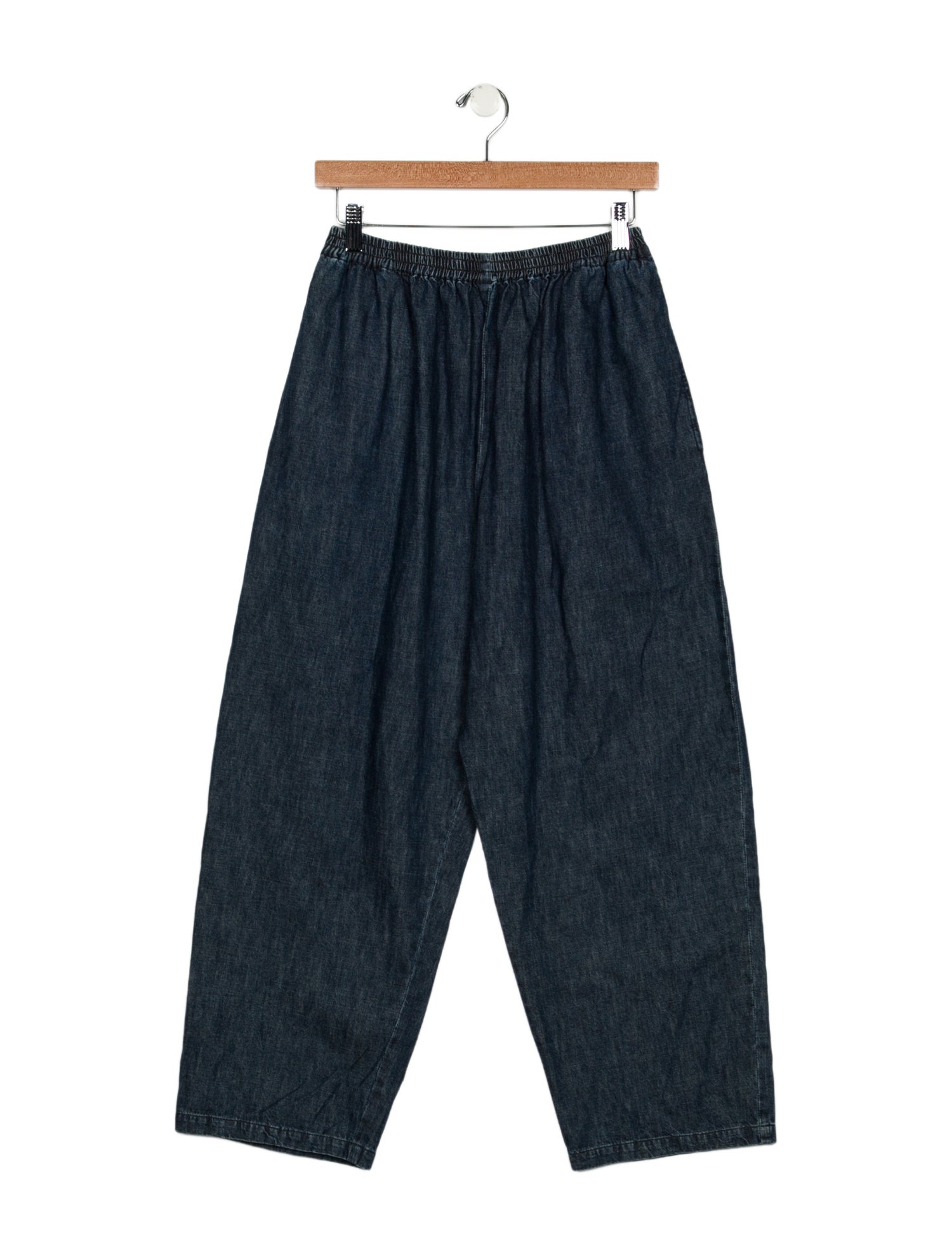 Eskandar High-Rise Wide Leg Jeans