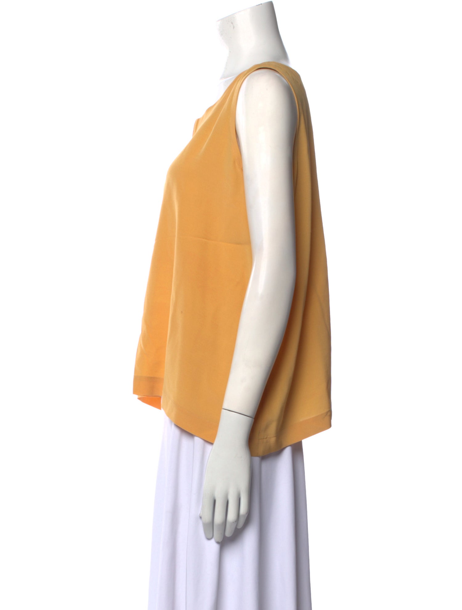 Eskandar Linen Scoop Neck Blouse