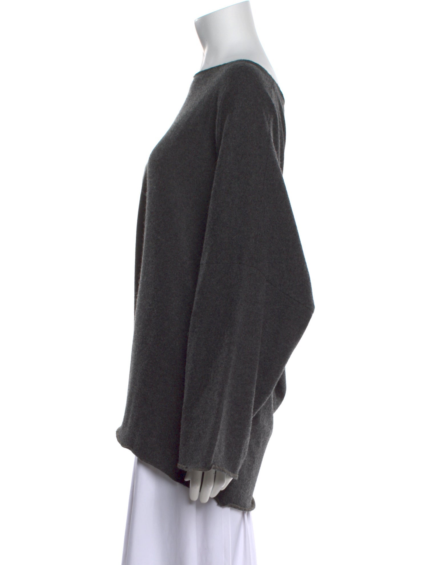 Eskandar Cashmere Bateau Neckline Sweater