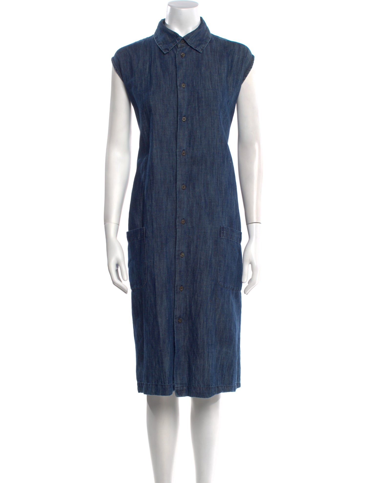 Eskandar Midi Length Dress