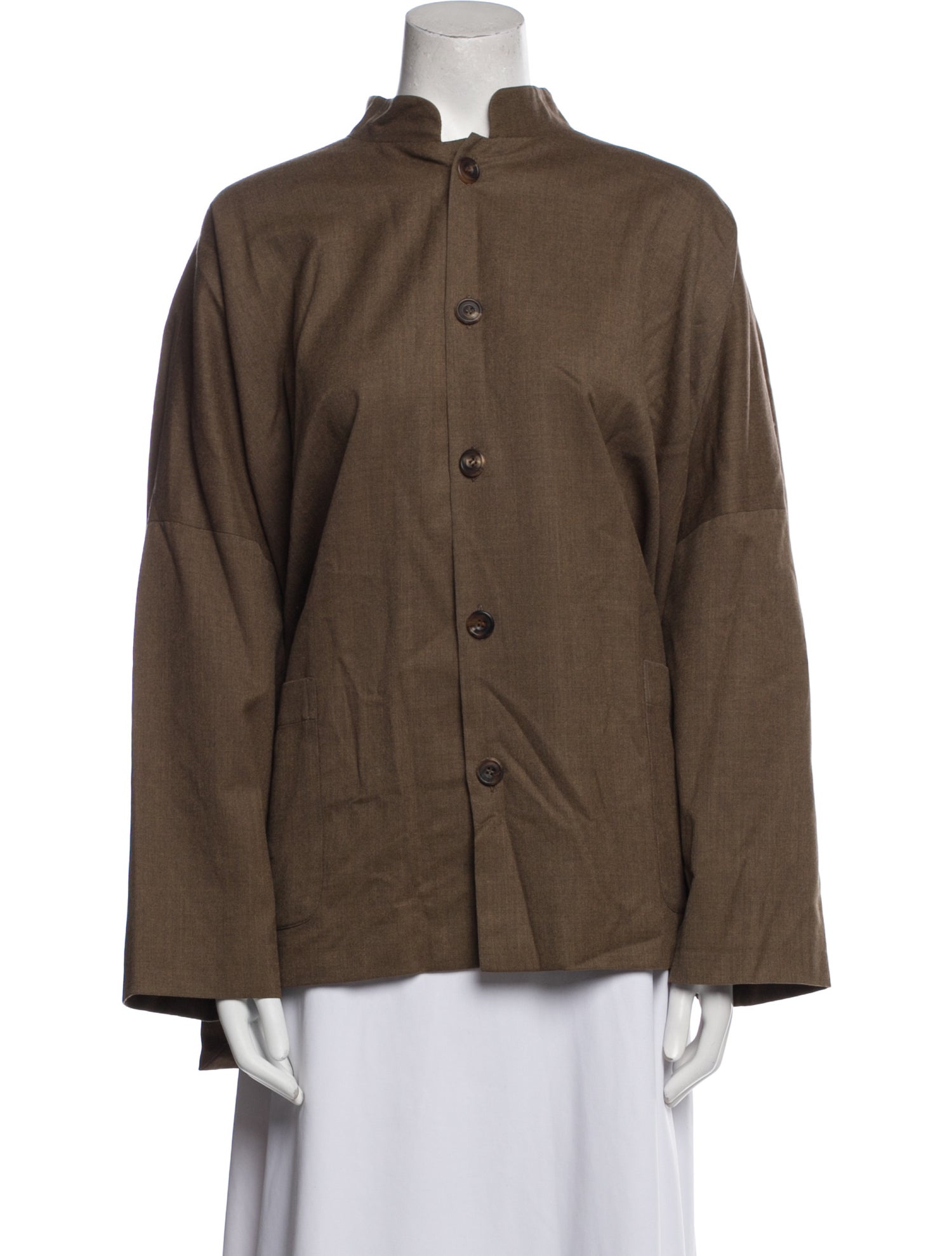 Eskandar Wool Utility Jacket