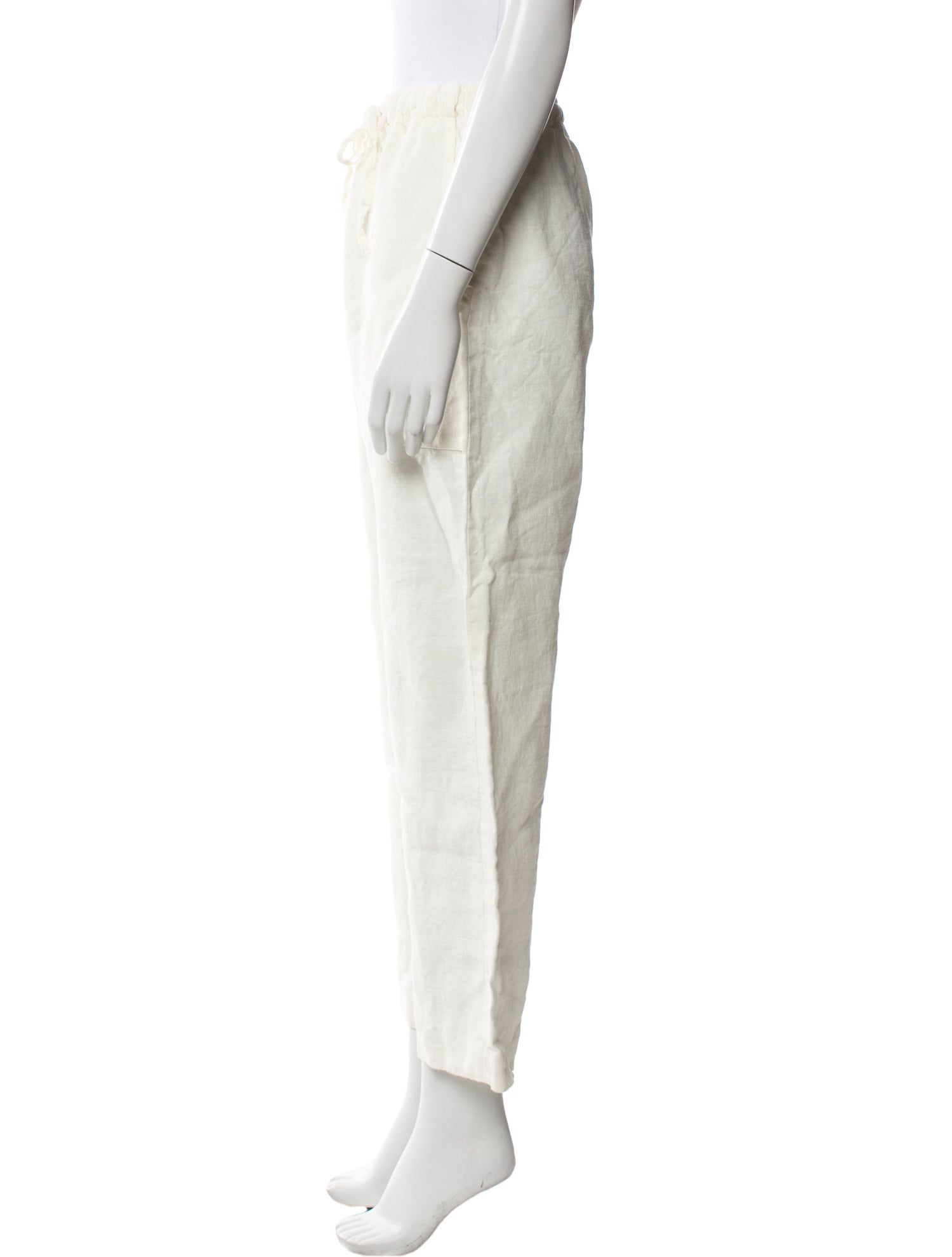 Eskandar Linen Wide Leg Pants