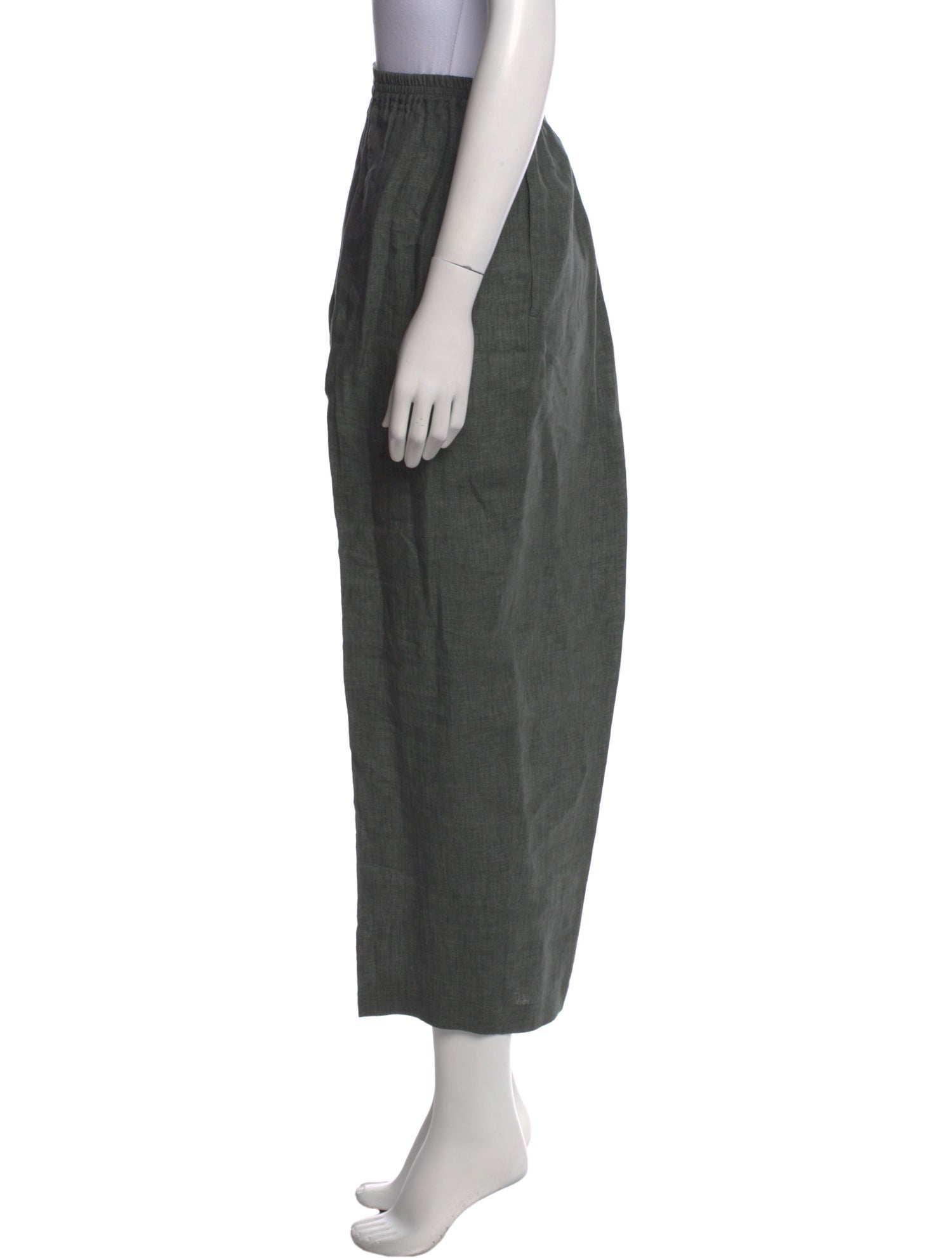 Eskandar Linen Wide Leg Pants