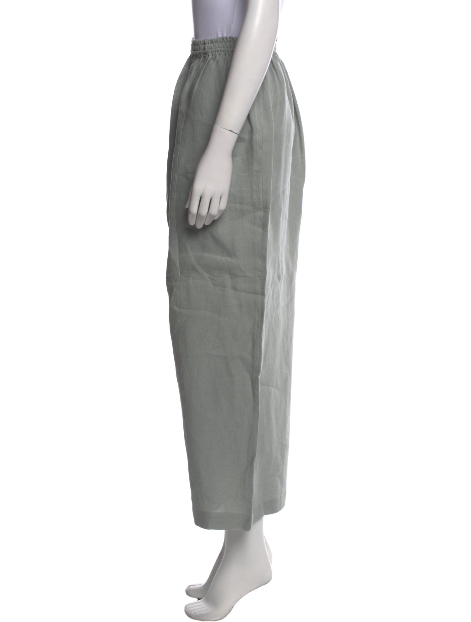 Eskandar Linen Wide Leg Pants