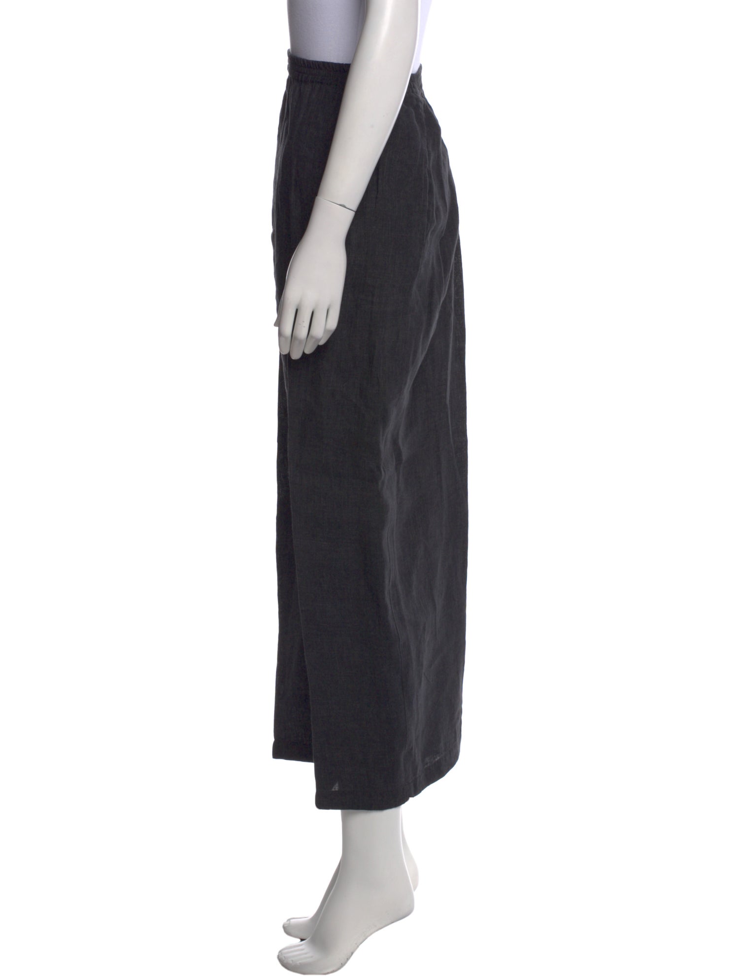 Eskandar Linen Wide Leg Pants
