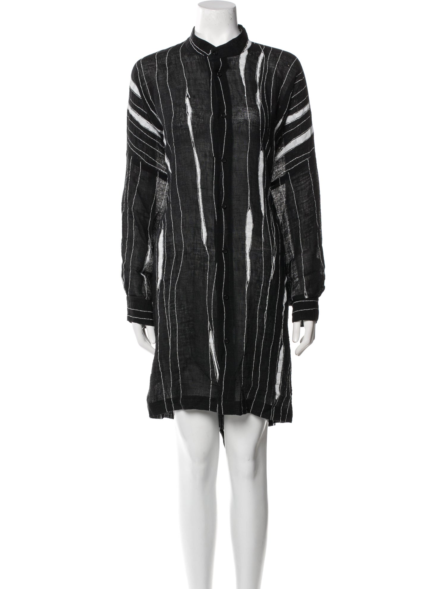 Eskandar Linen Knee-Length Dress