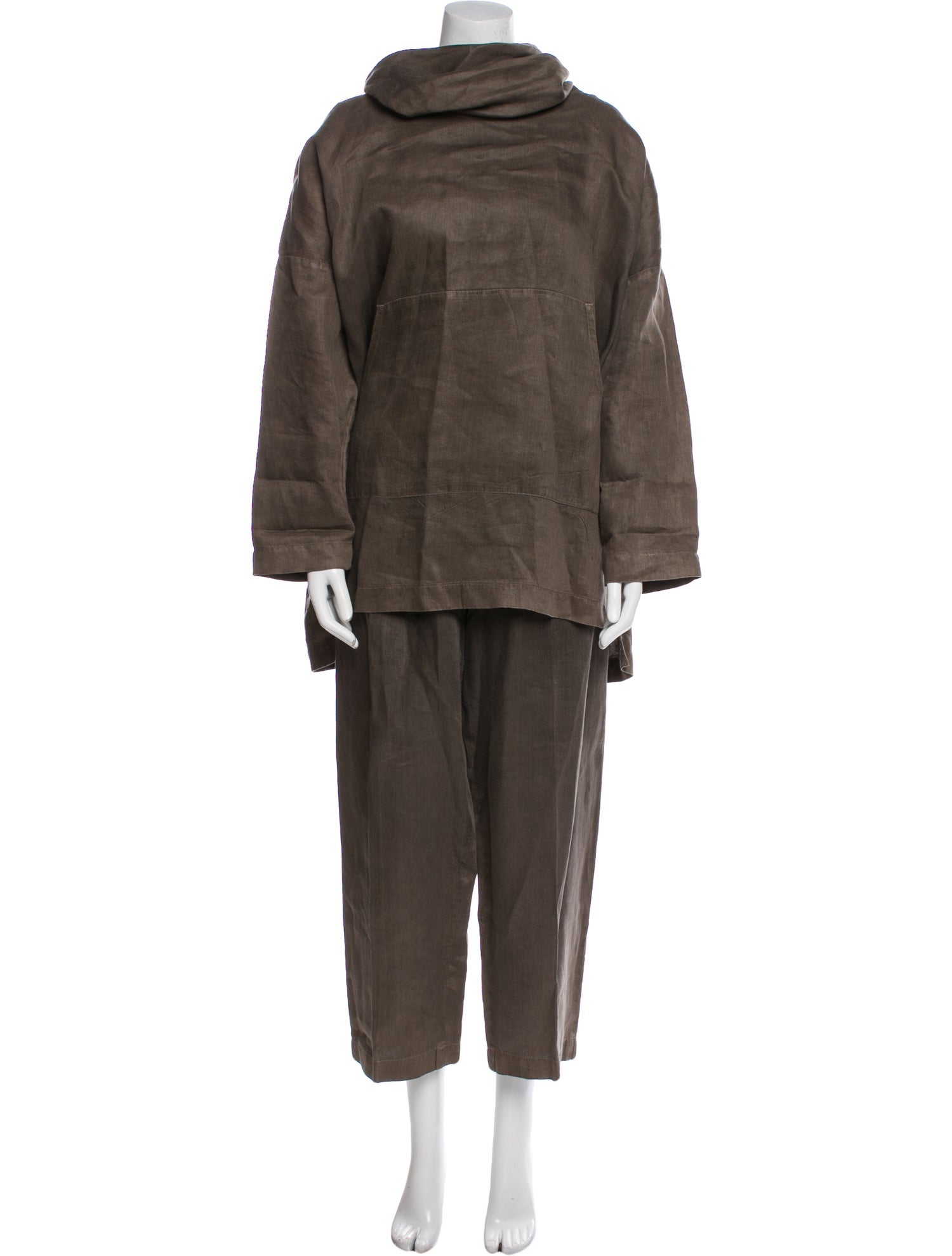 Eskandar Linen Pantsuit