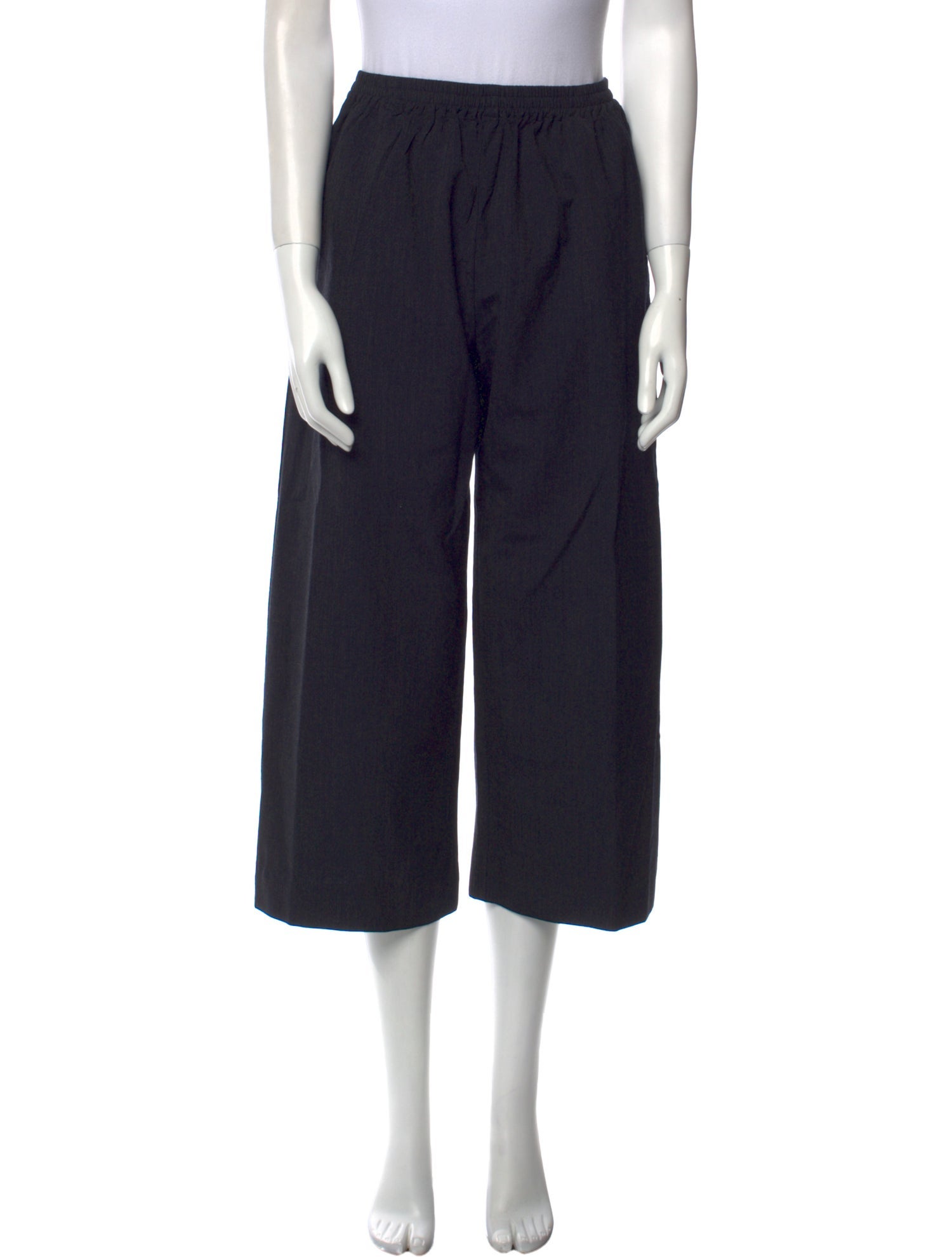 Eskandar Wool Wide Leg Pants