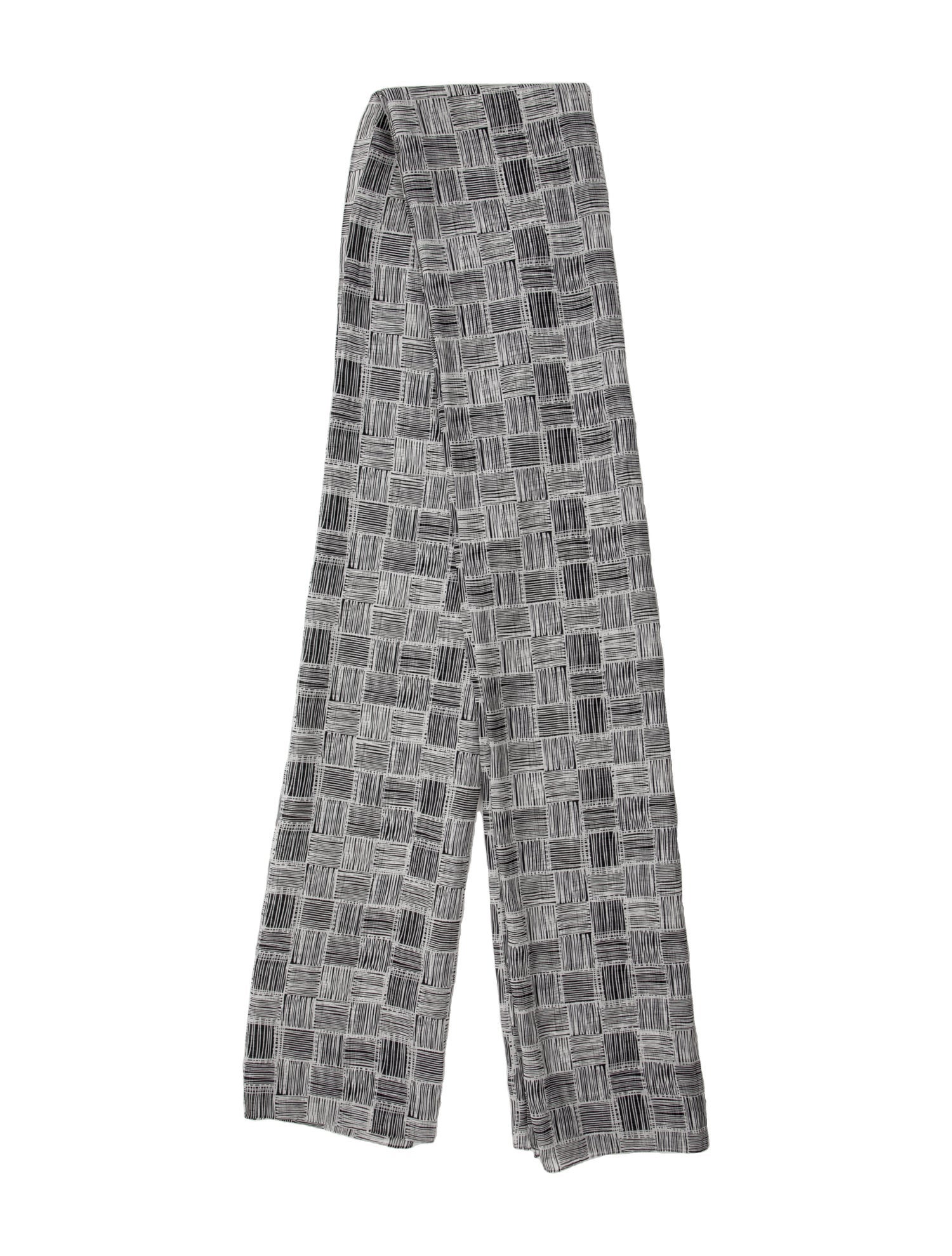 Eskandar Silk Printed Snood