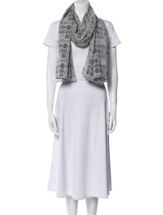 Eskandar Silk Printed Snood