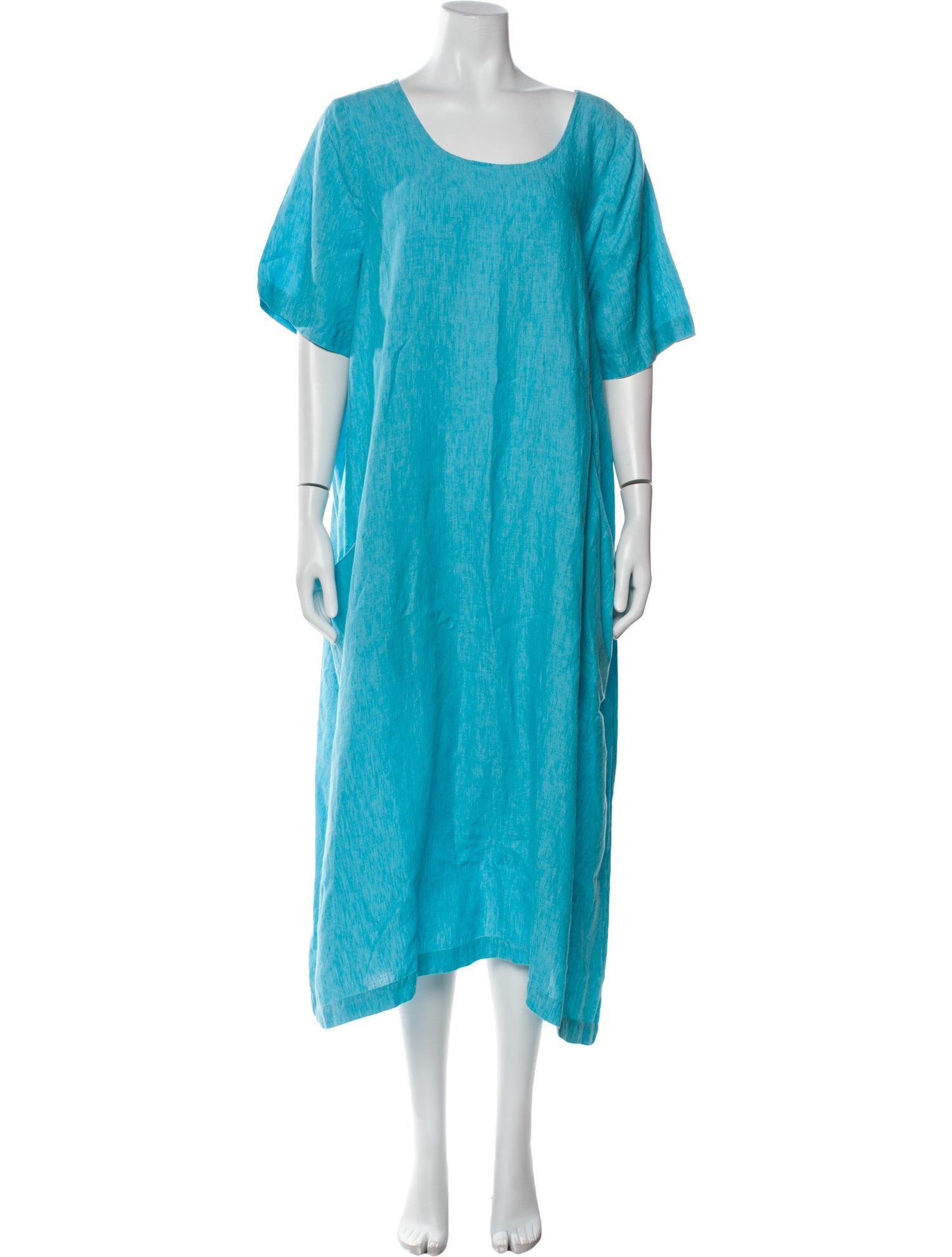 Eskandar Linen Long Dress