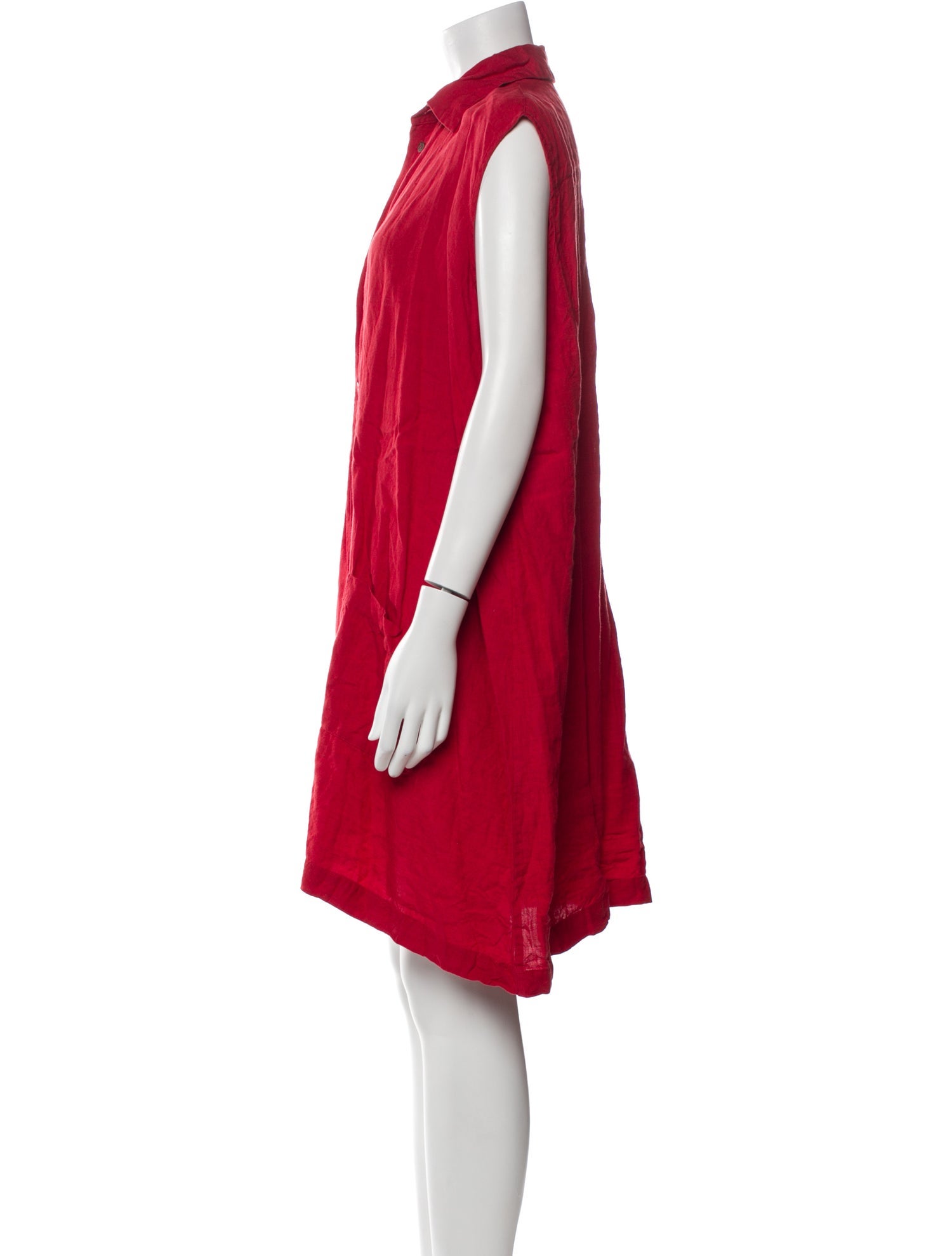 Eskandar Linen Mini Dress