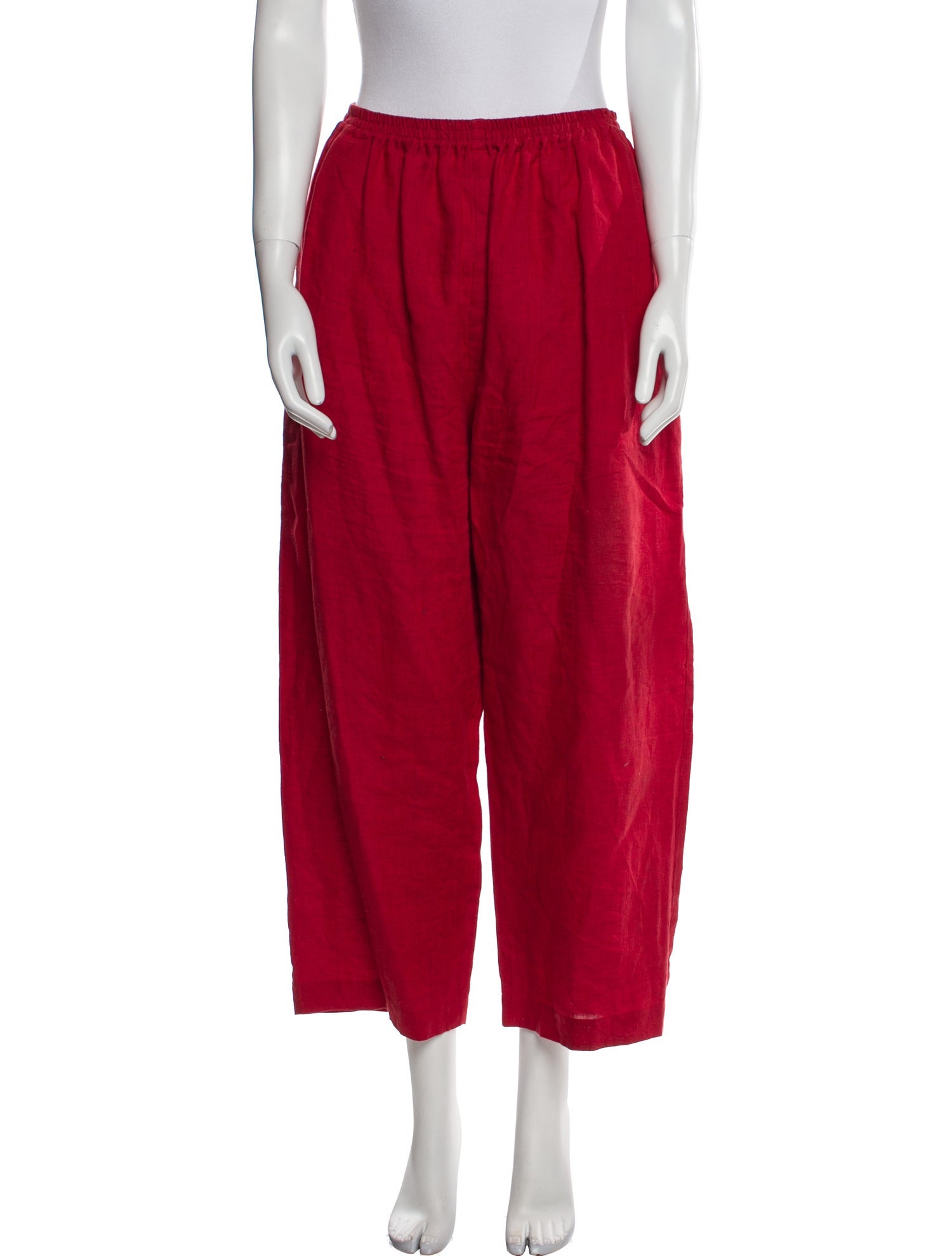 Eskandar Linen Wide Leg Pants