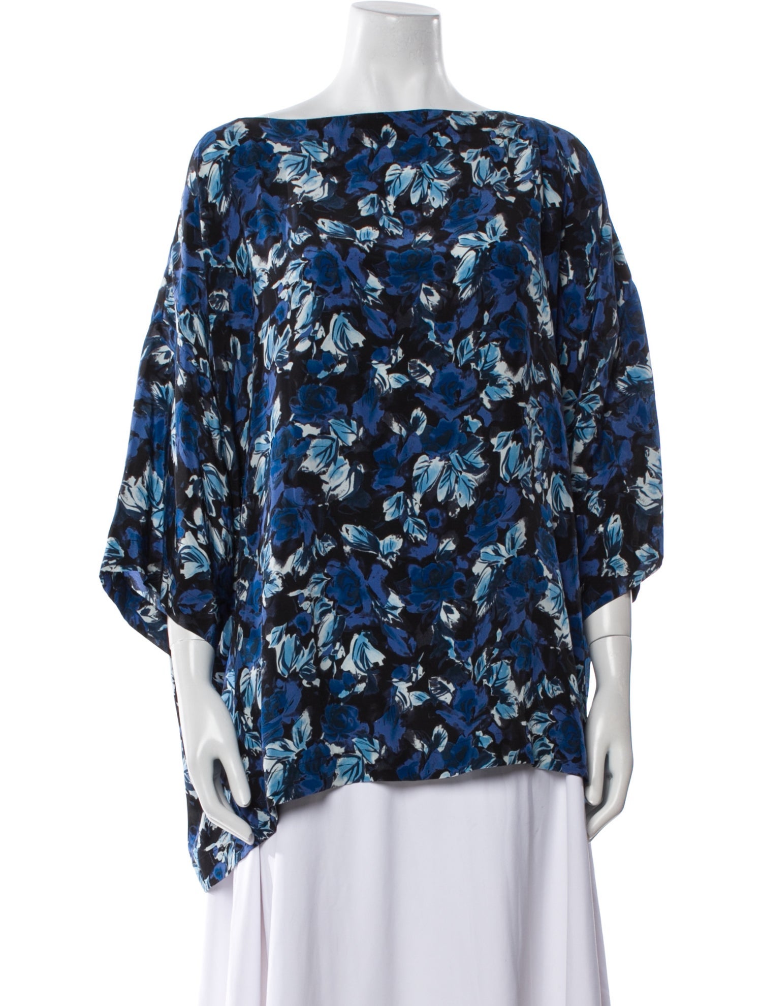 Eskandar Silk Printed Blouse