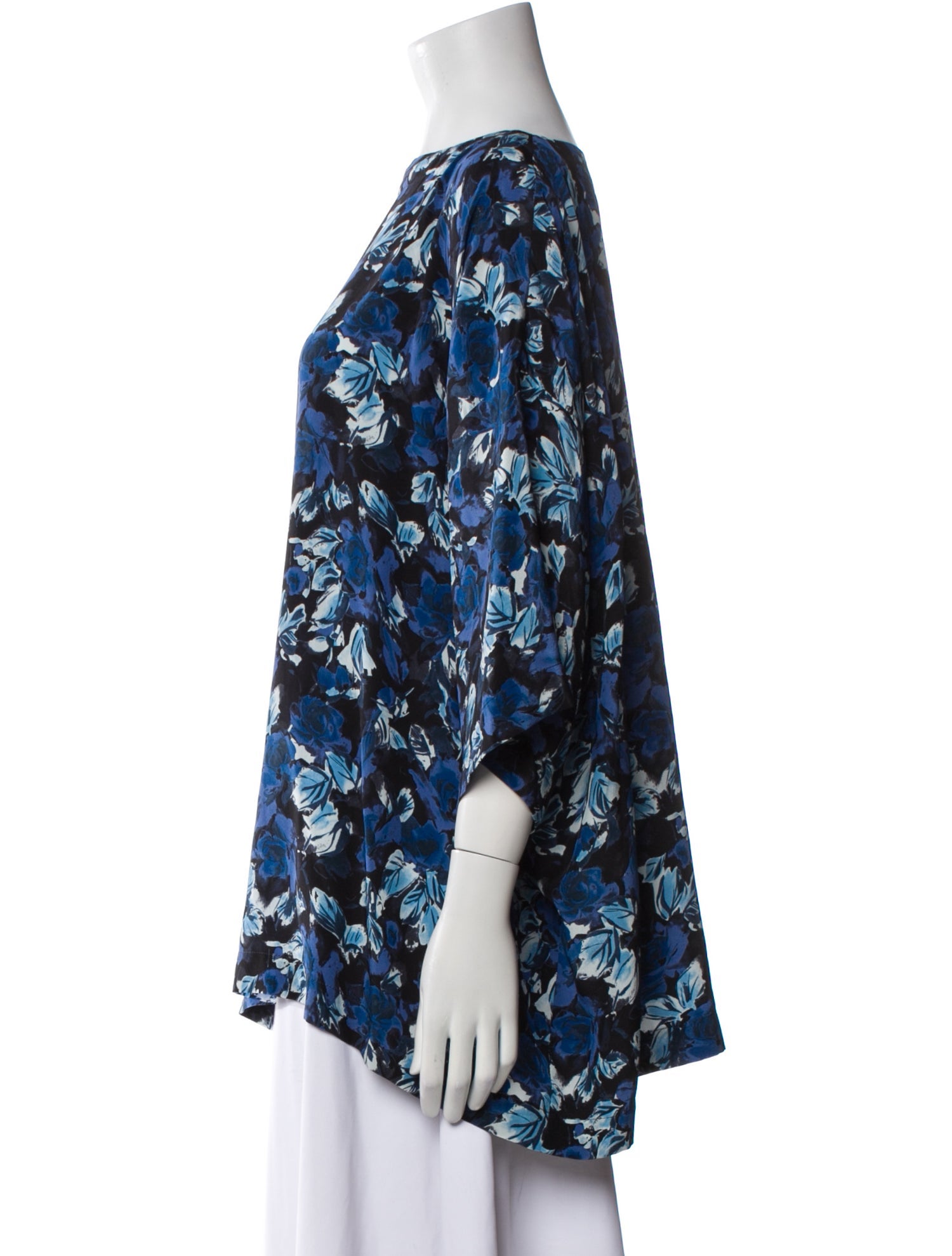 Eskandar Silk Printed Blouse