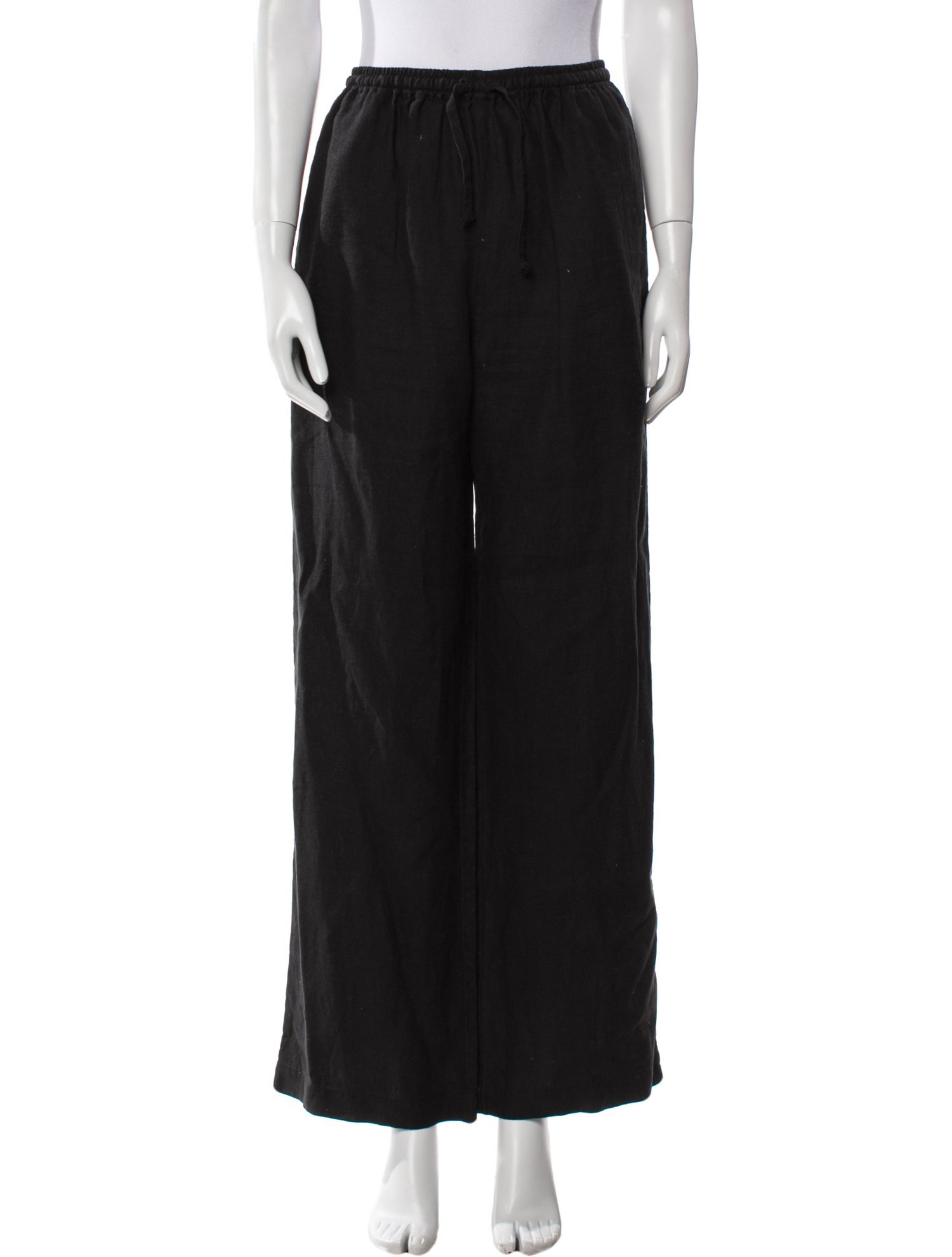 Eskandar Linen Wide Leg Pants