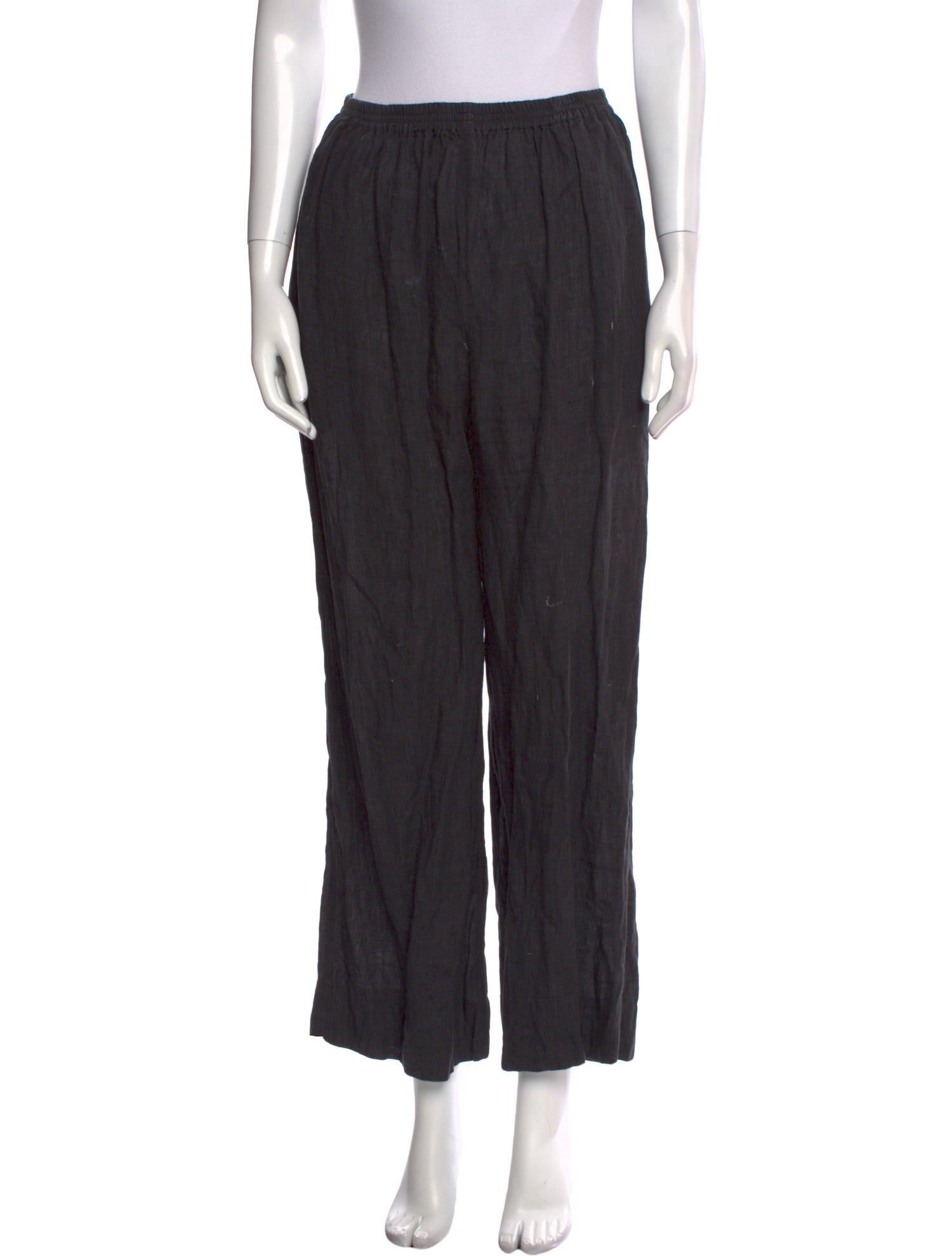 Eskandar Linen Wide Leg Pants