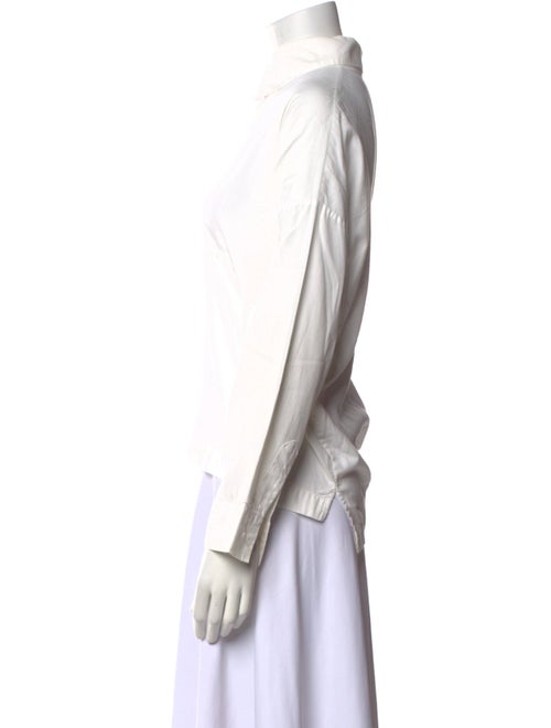 Eskandar Long Sleeve Button-Up Top