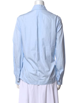 Eskandar Long Sleeve Button-Up Top