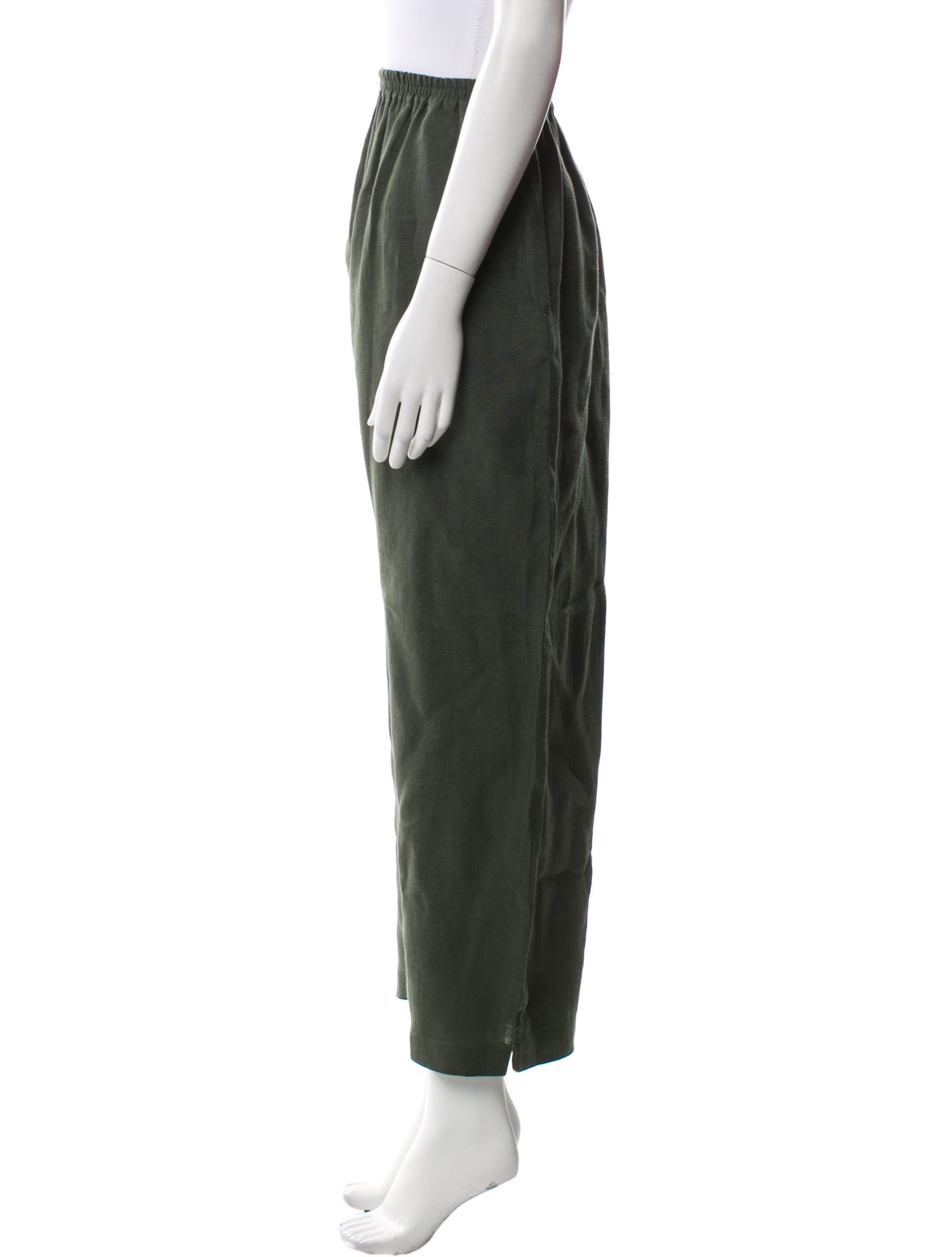 Eskandar Linen Wide Leg Pants